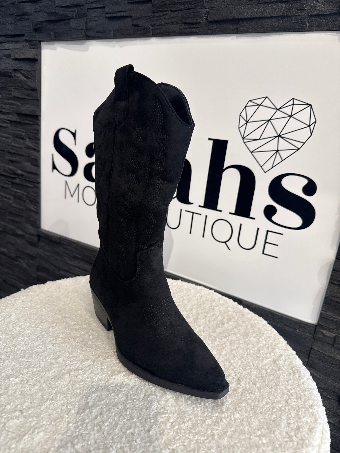 Stiefel -1360- SCHWARZ