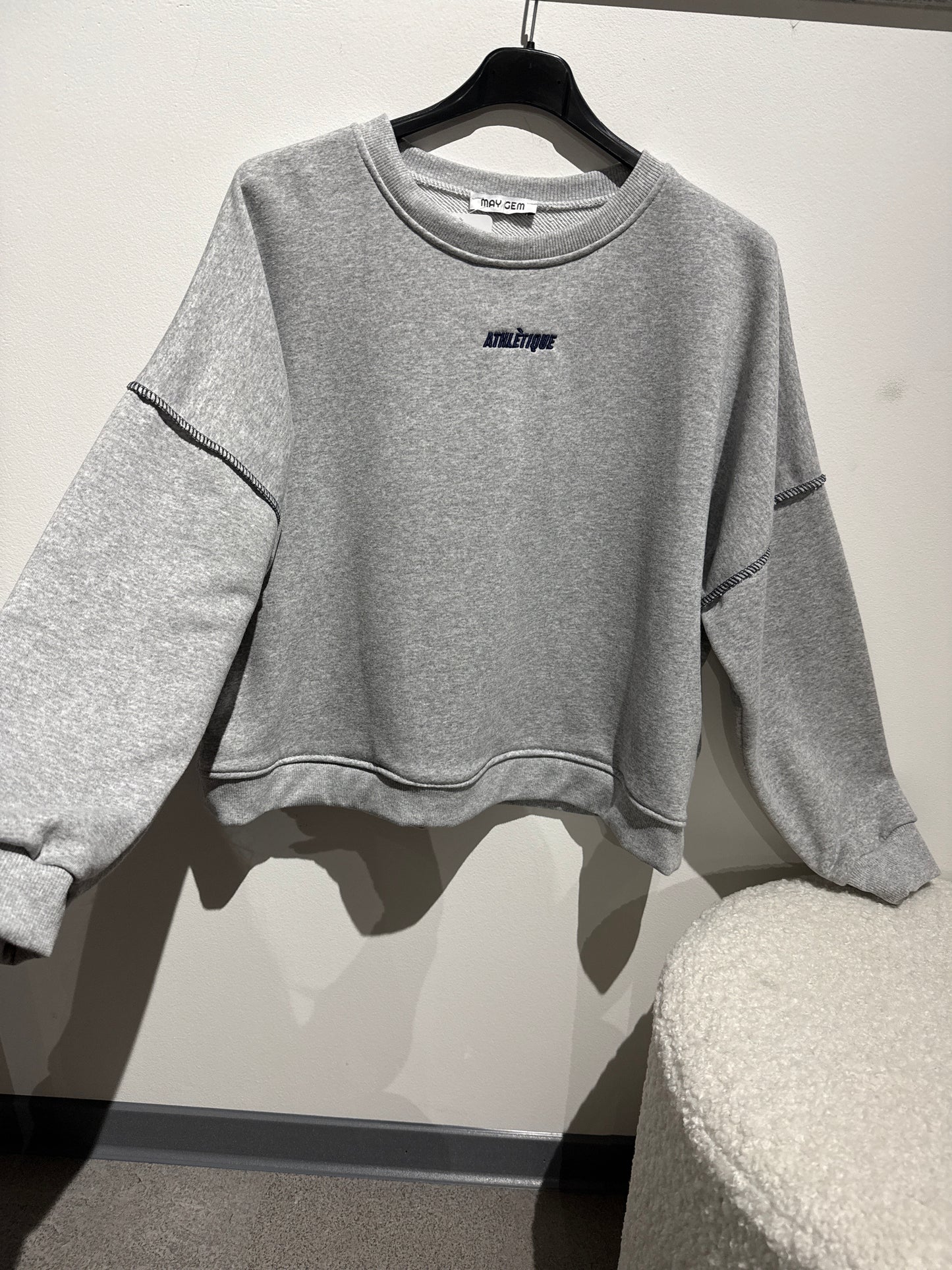 Pulli -3457- athletique grau