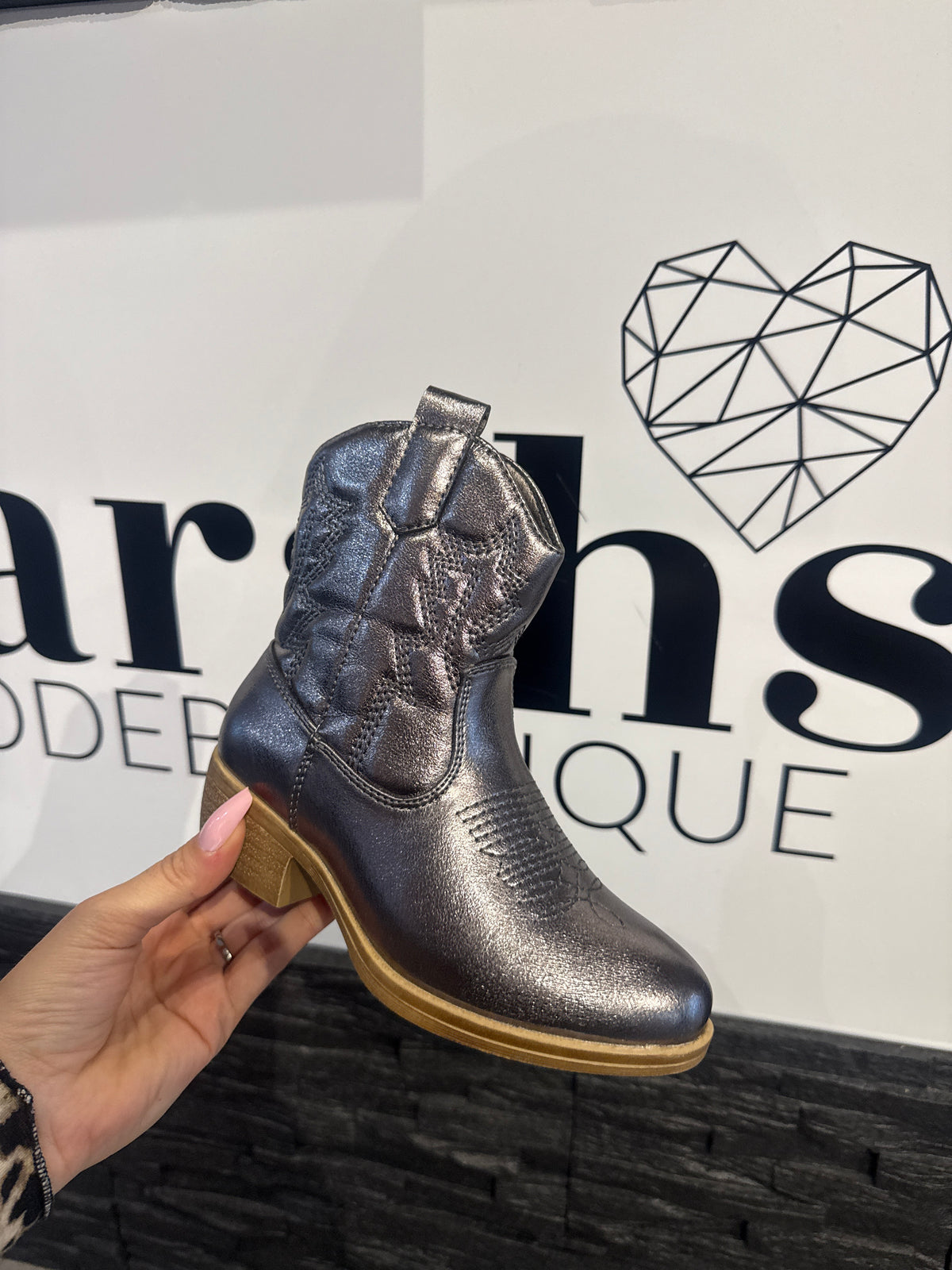 KINDERSTIEFEL GRAU