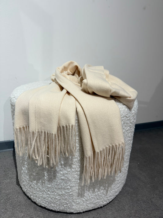 Schal -7545- Creme