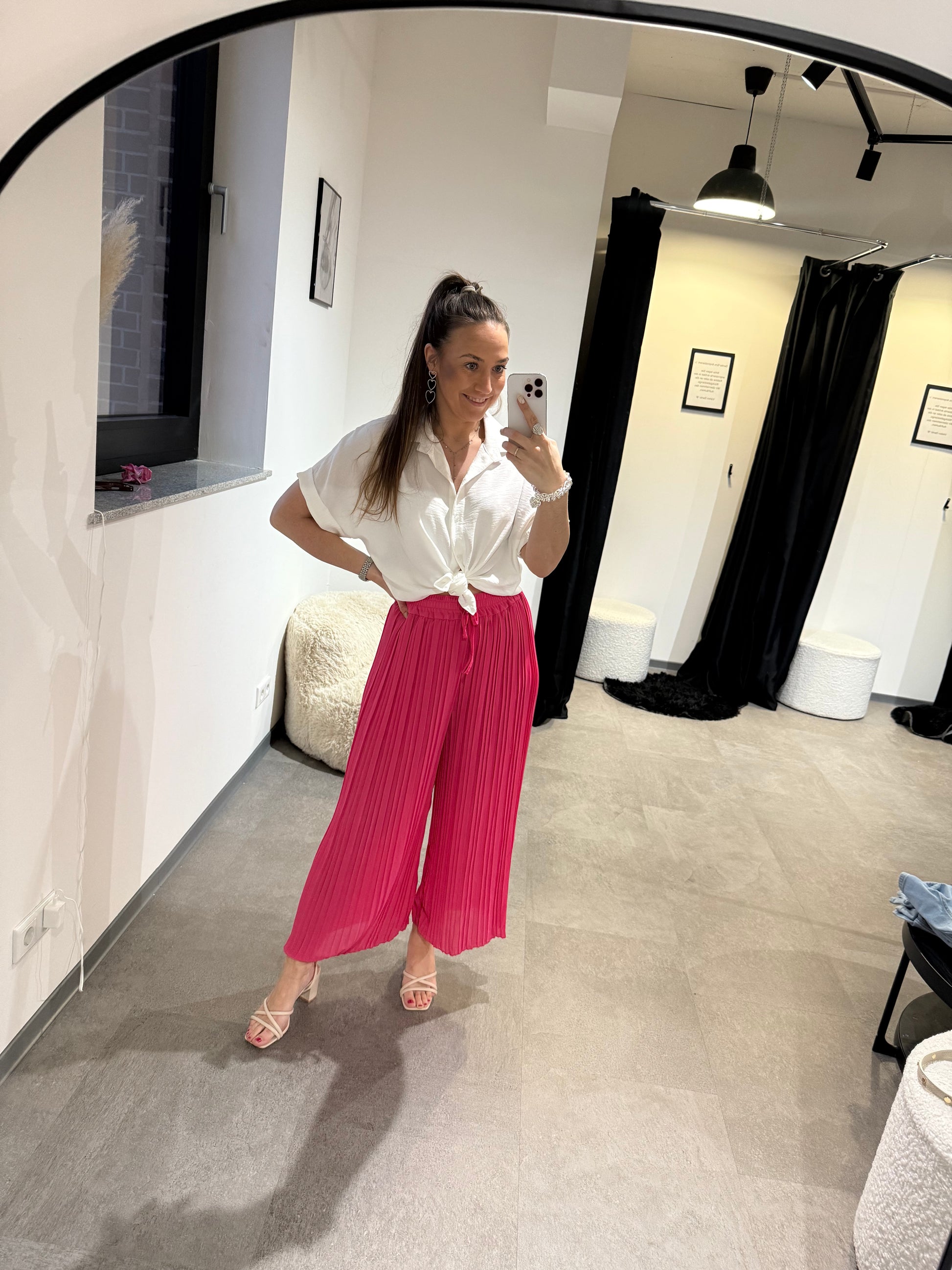 Flatterhose -042- pink - Sarahs Modeboutique