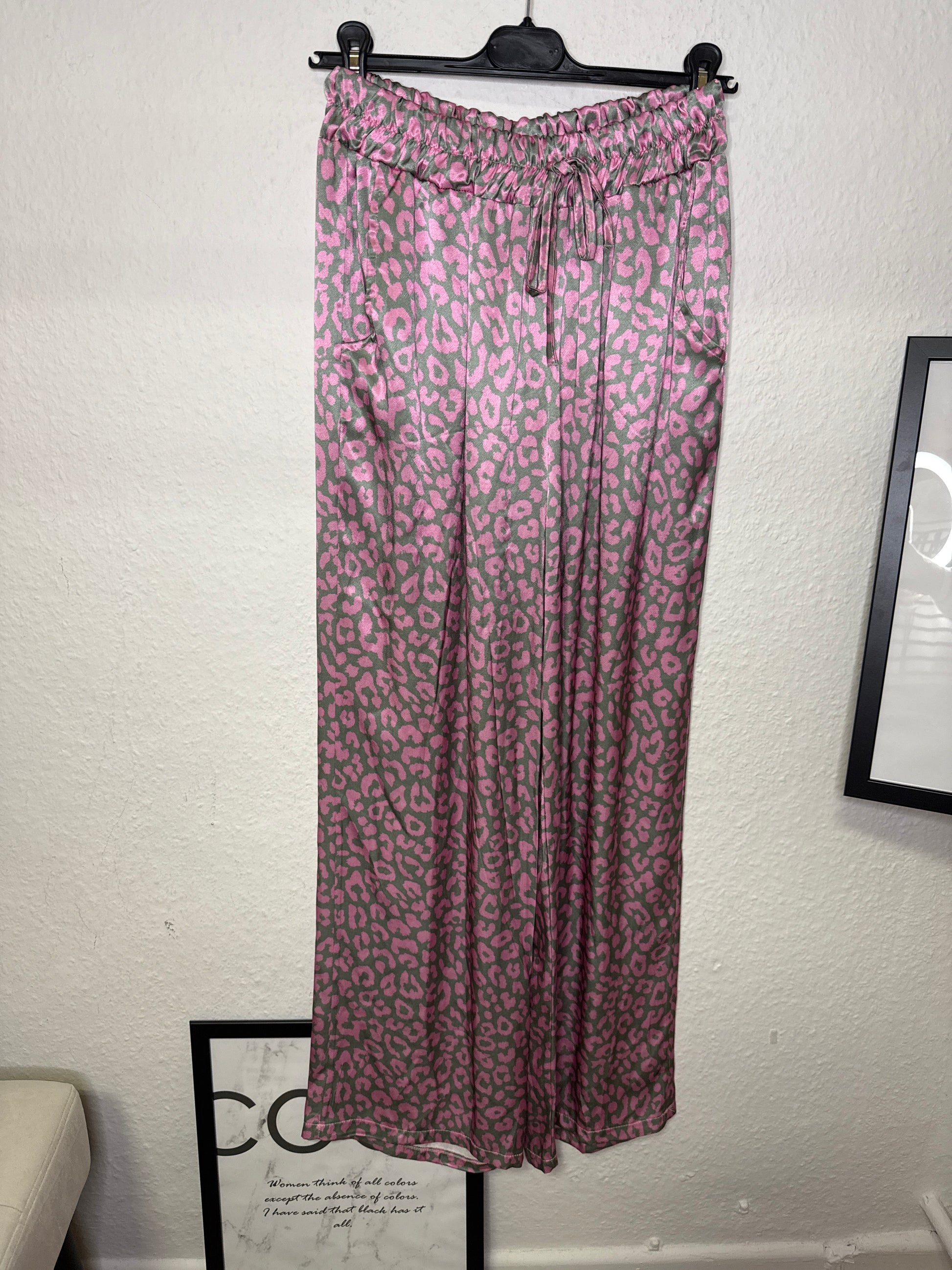 Hose -4731- rosa/khaki - Sarahs Modeboutique