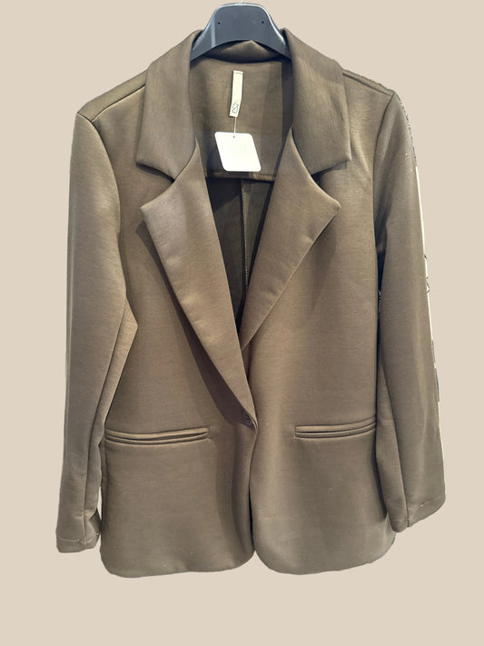 Blazer super soft Onezise -6677- braun - Sarahs Modeboutique