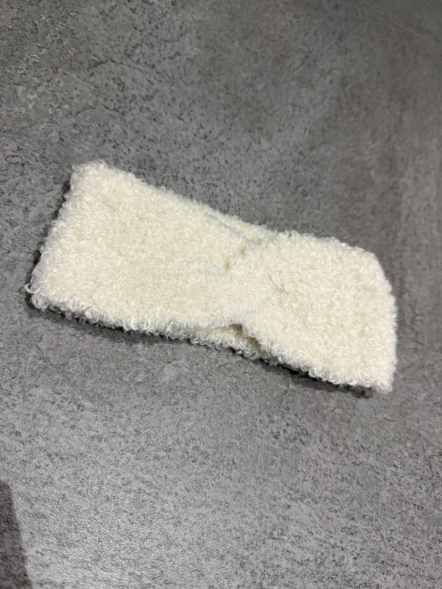 Stirnband -7546- Creme