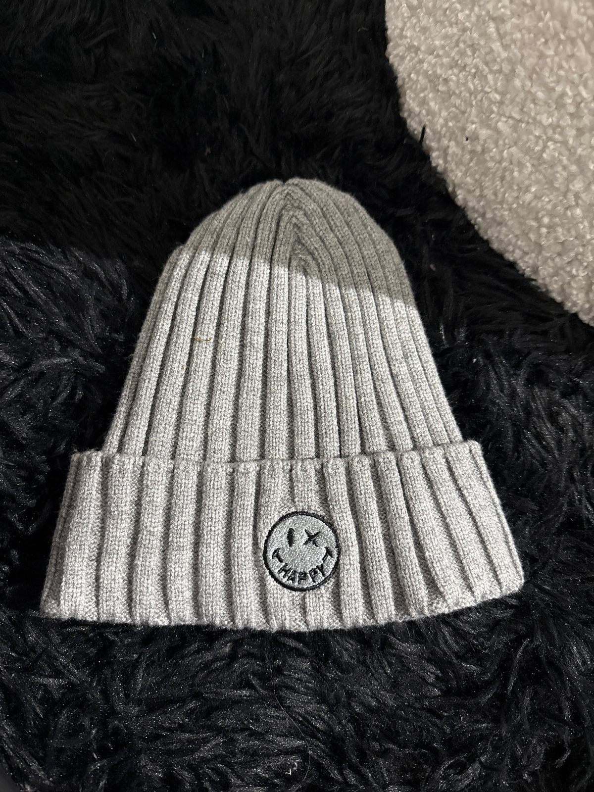 Mütze -1225- grau - Sarahs Modeboutique