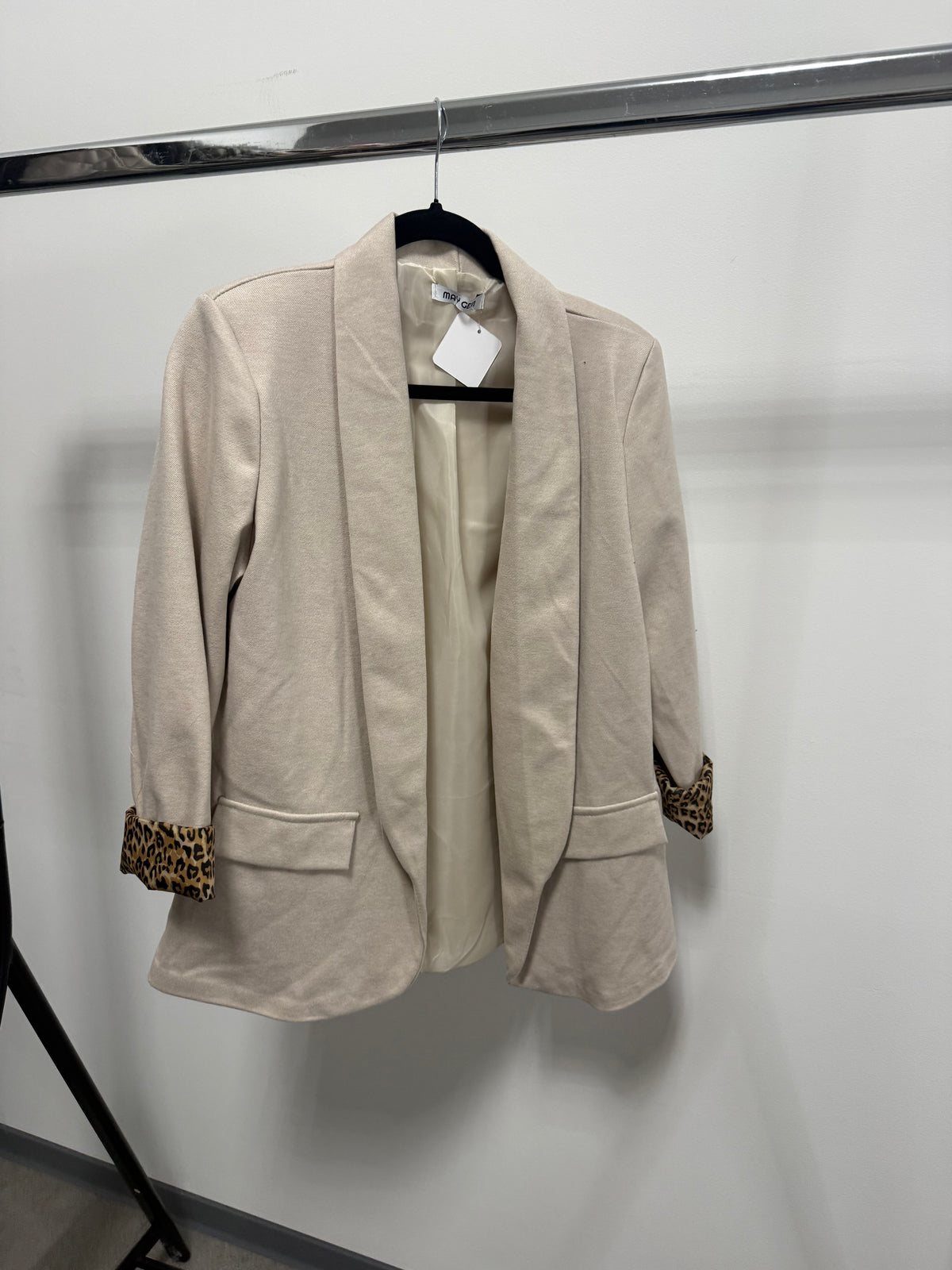LEO Blazer -9000- BEIGE - Sarahs Modeboutique