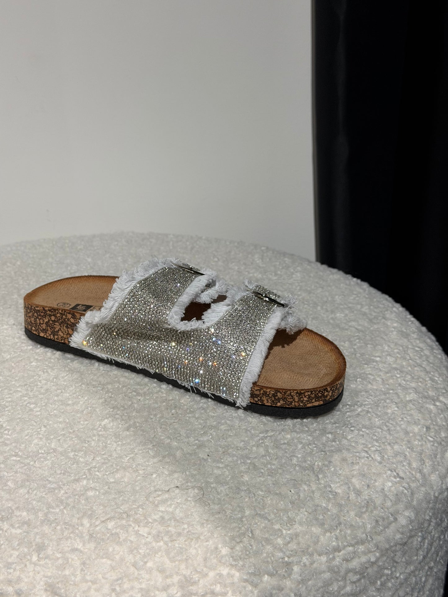 Glitzer Schlappen -1361- - Sarahs Modeboutique