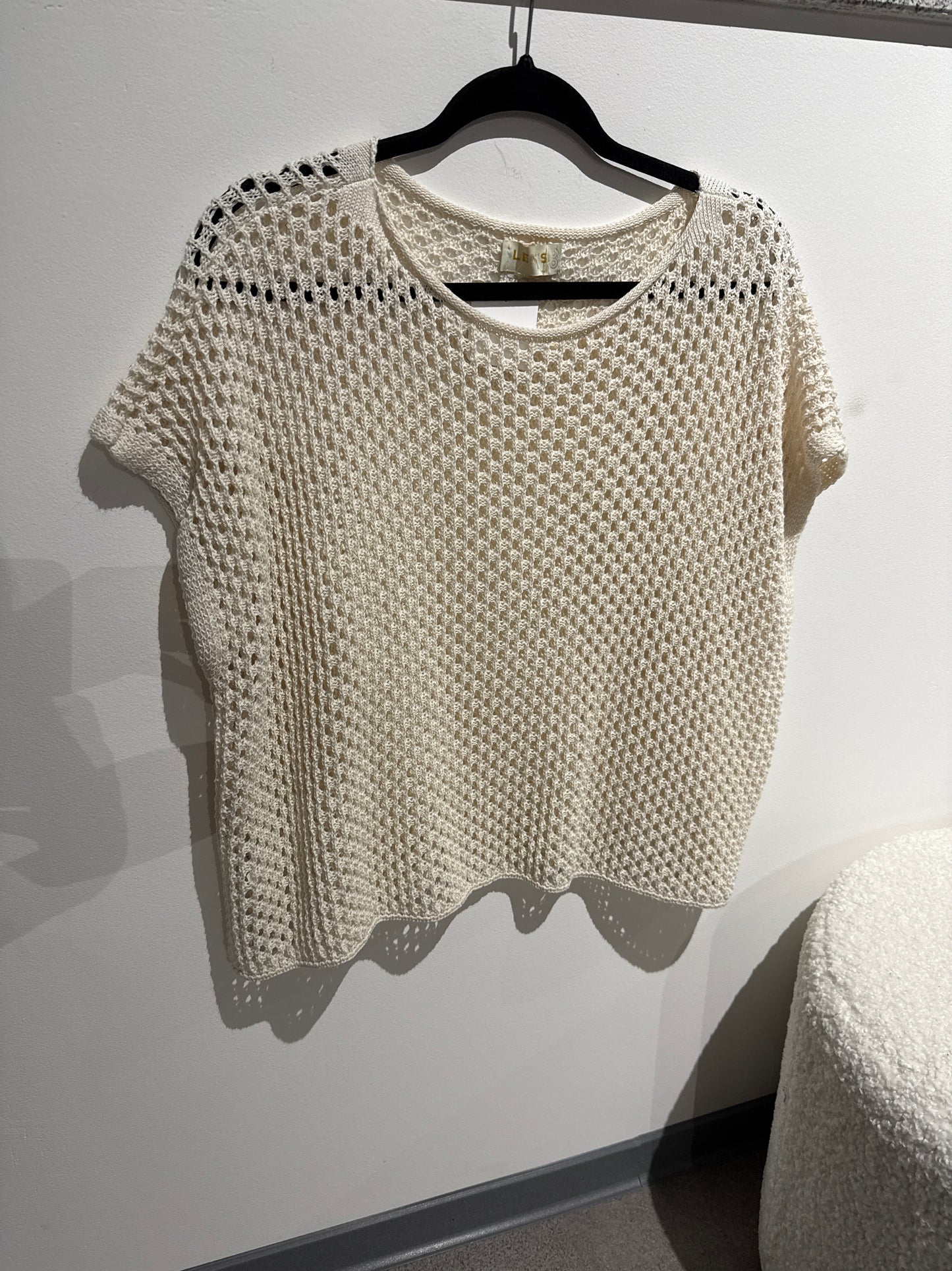 Lochpulli -7650- Creme