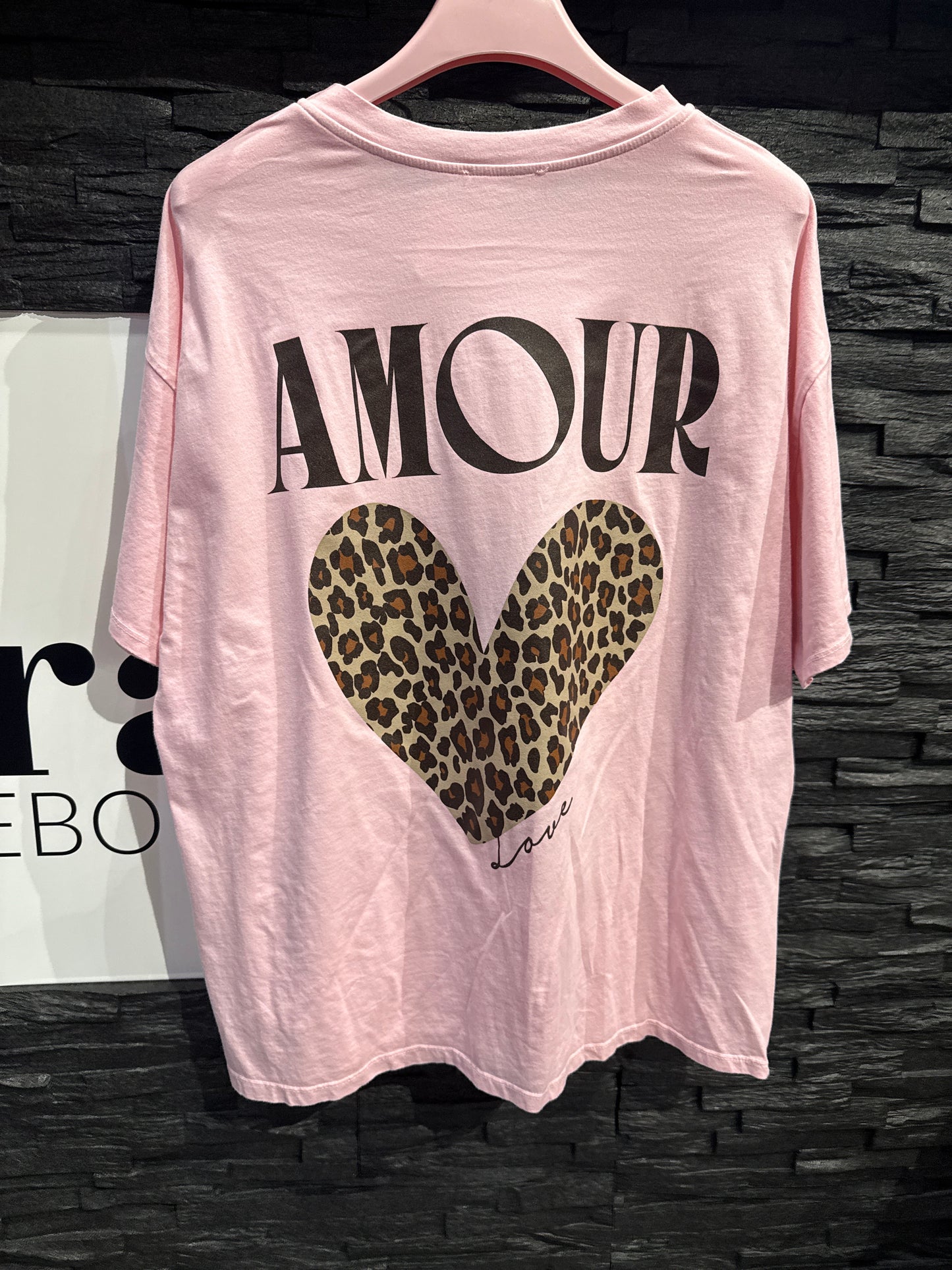 Tshirt -1397- rosa - Sarahs Modeboutique
