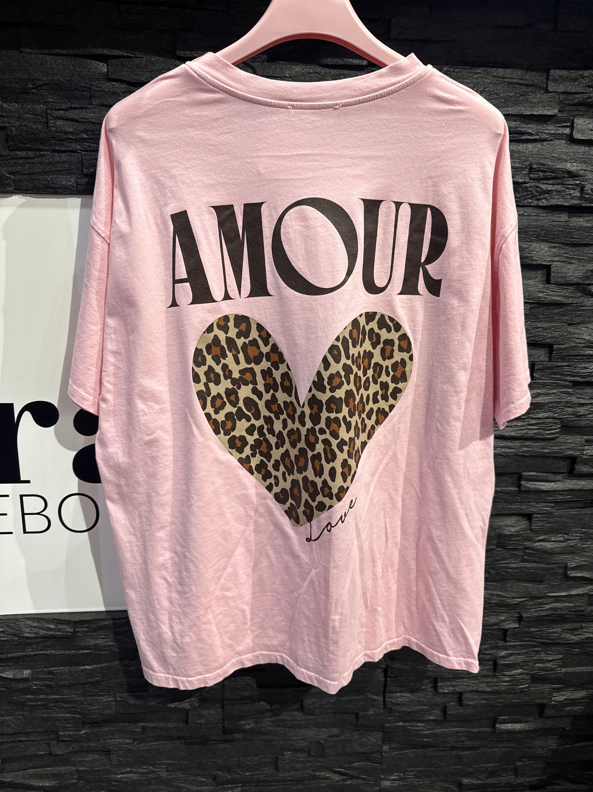 Tshirt -1397- rosa - Sarahs Modeboutique