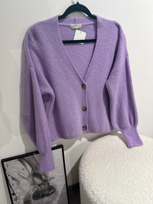 Cardigan flieder -151-