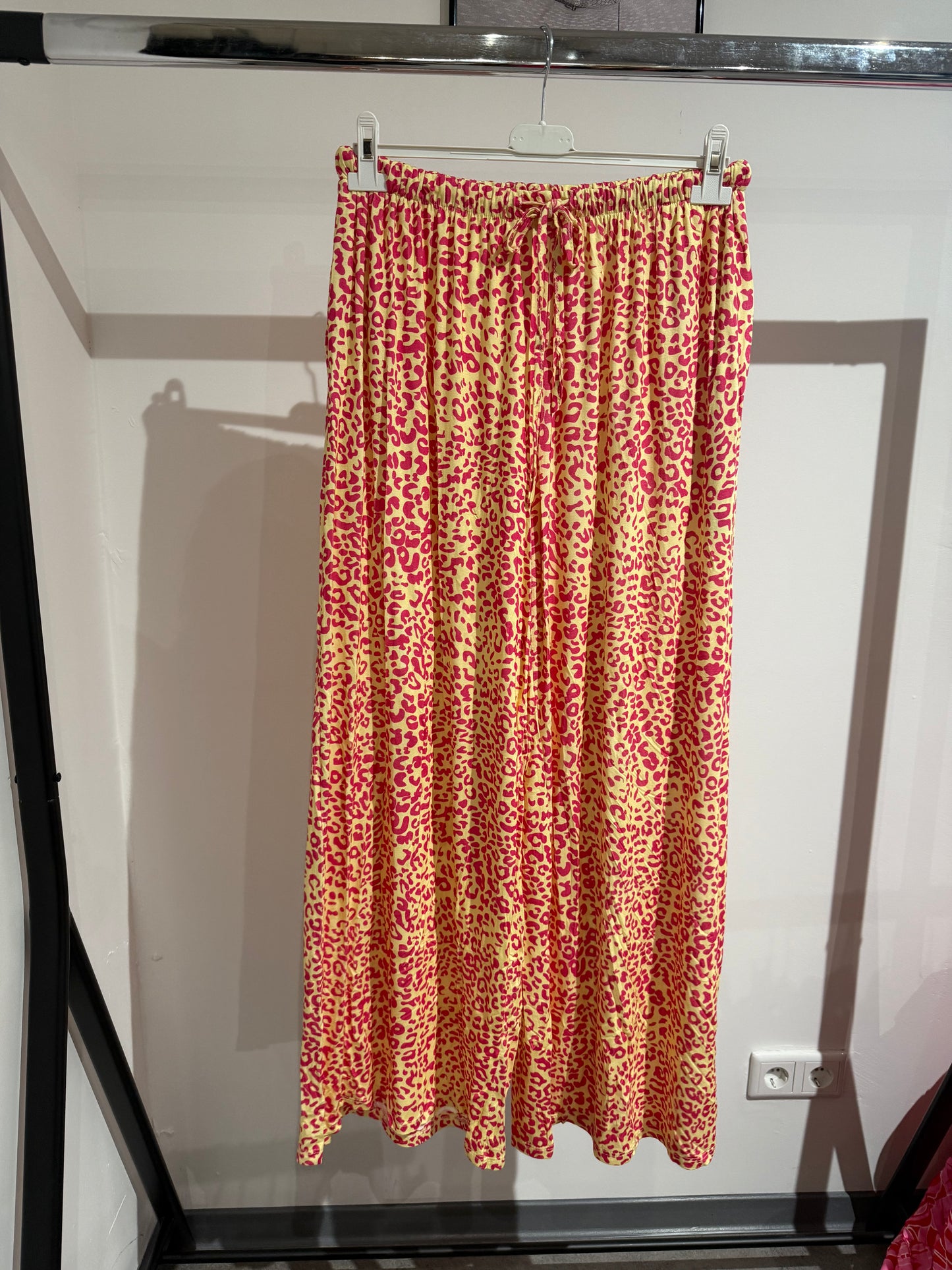 LEO SCHLABBERHOSE -1465- YELLOW/PINK - Sarahs Modeboutique