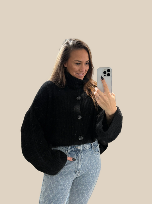 PULLOVER -2492- SCHWARZ