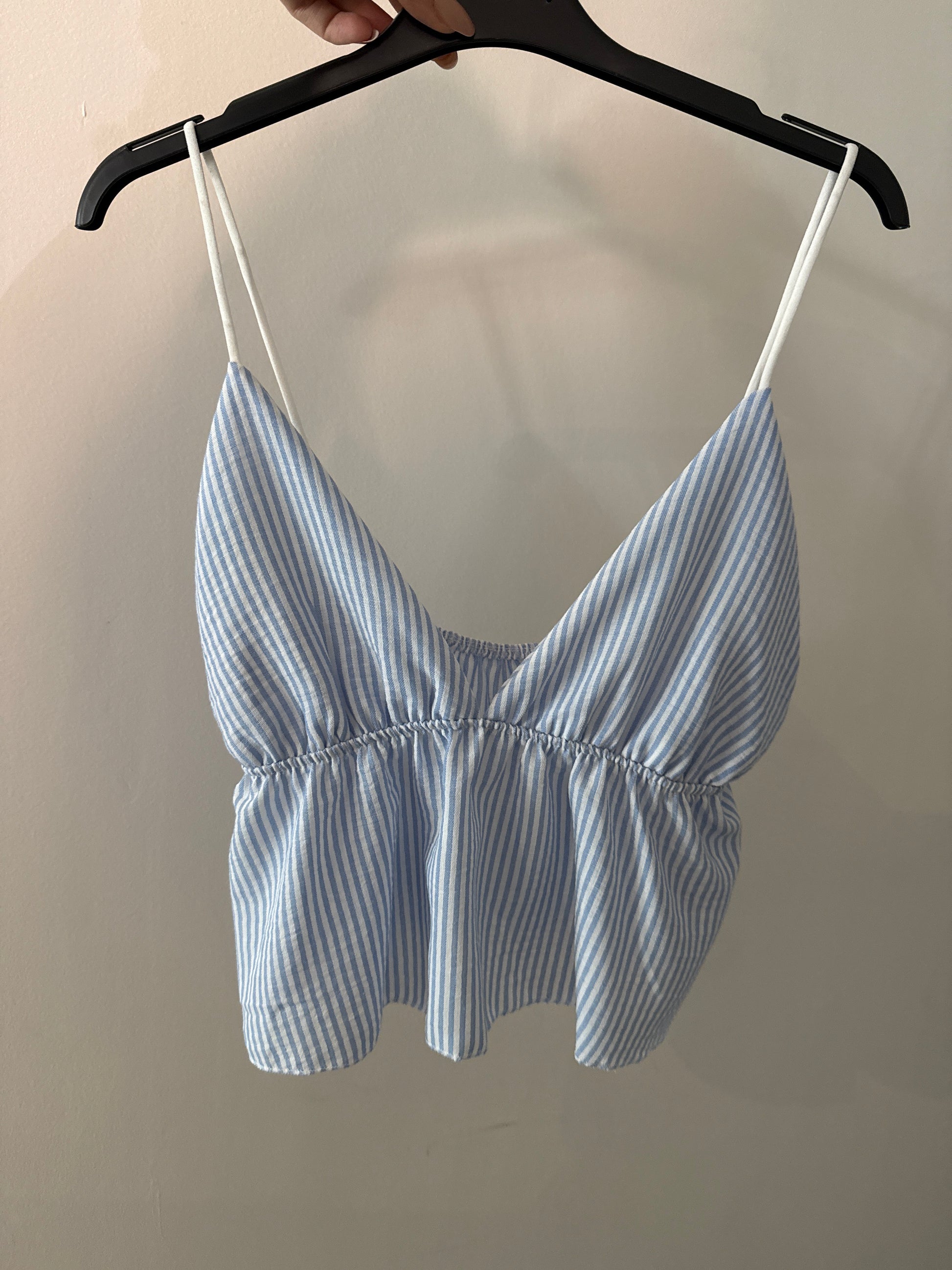 TOP GESTREIFT -1450- BLAU - Sarahs Modeboutique