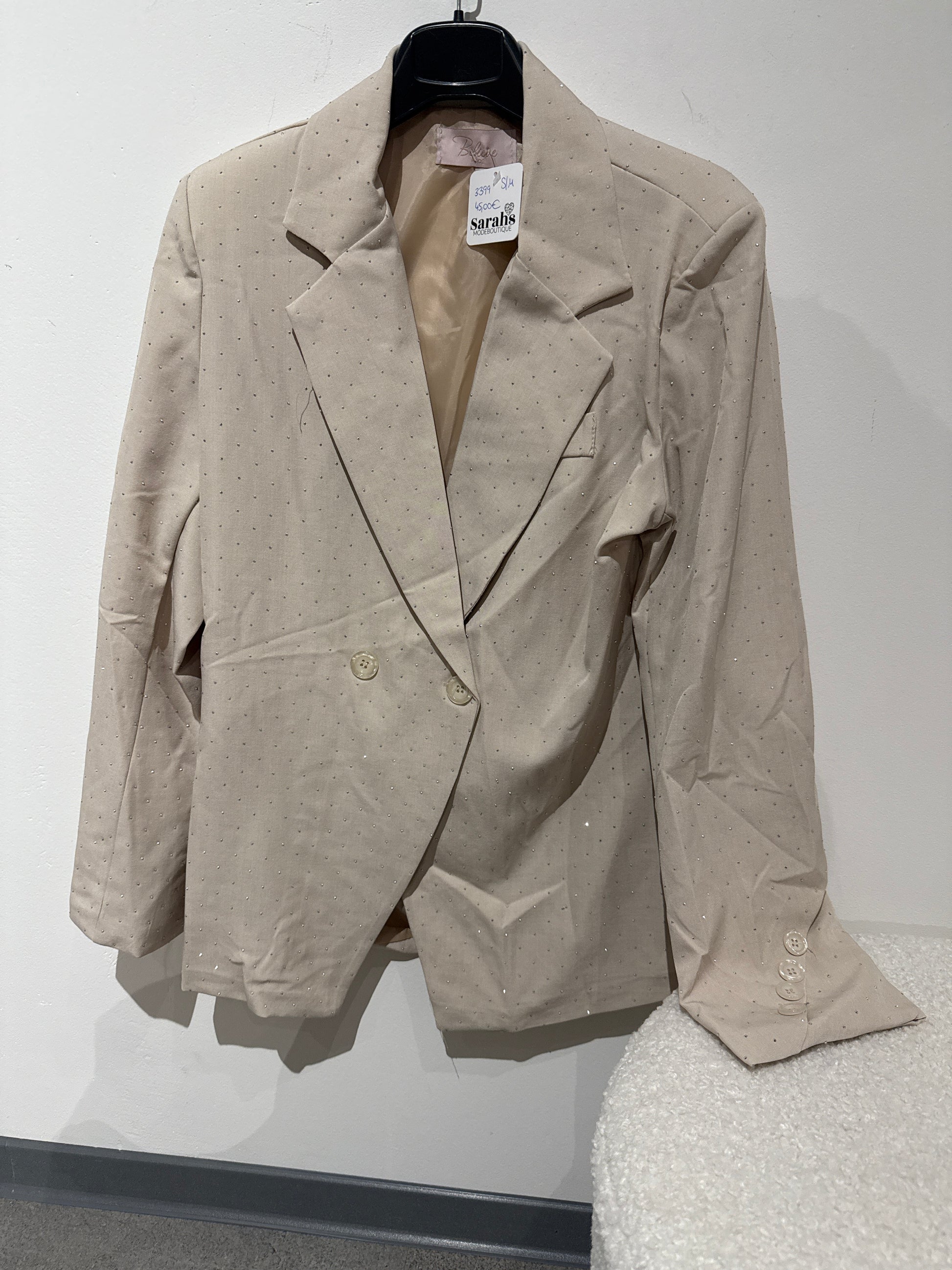 Blazer -3399- beige - Sarahs Modeboutique
