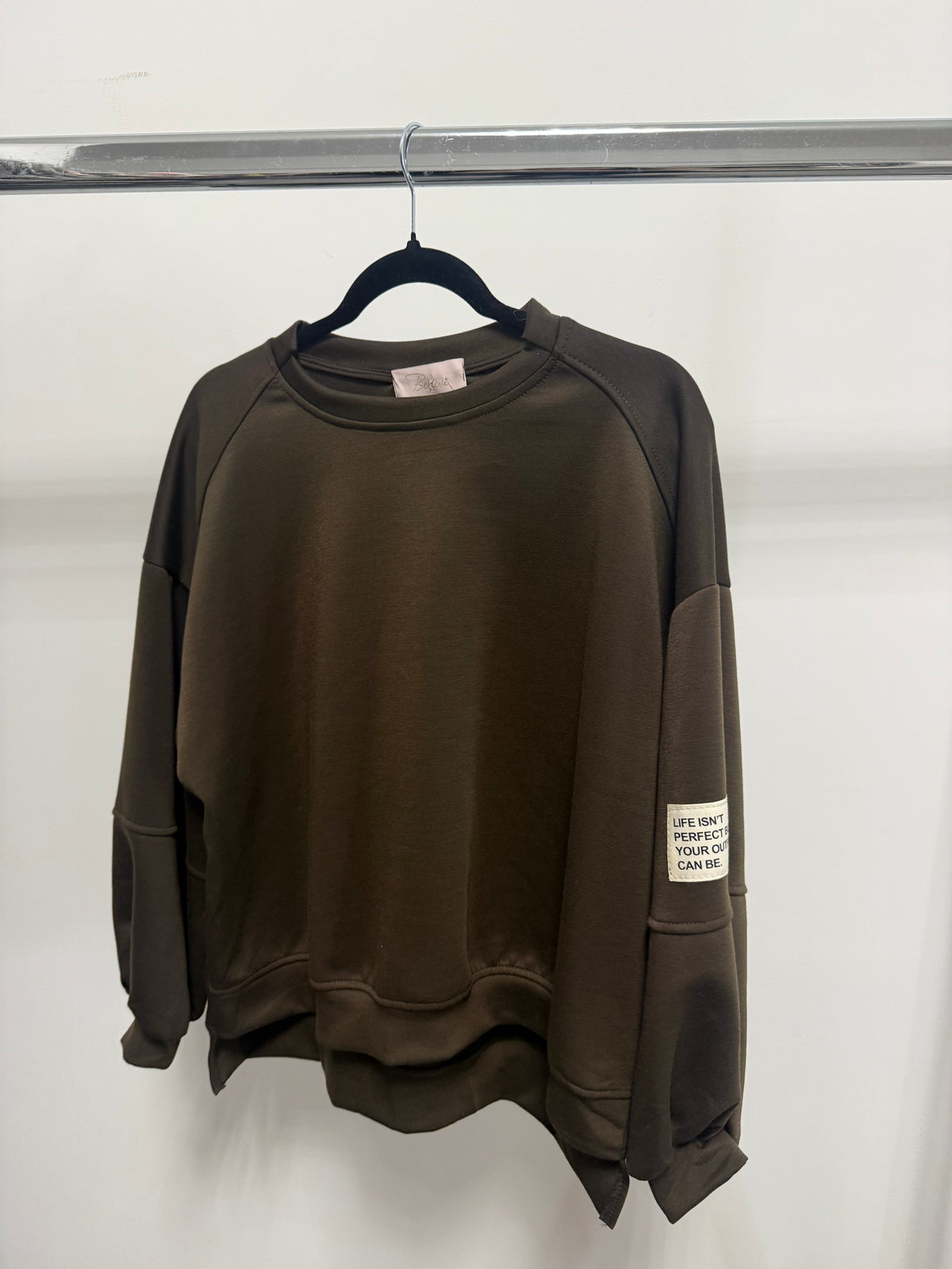 PULLOVER SUPER SOFT -9007- BRAUN - Sarahs Modeboutique