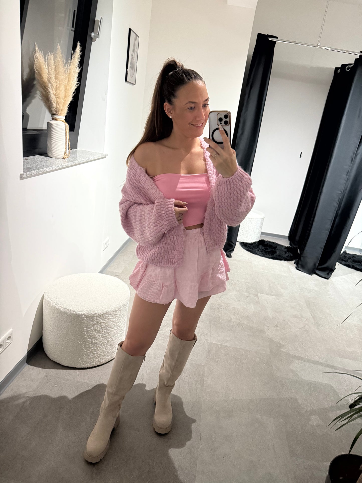 Strickkacke -5439- rosa