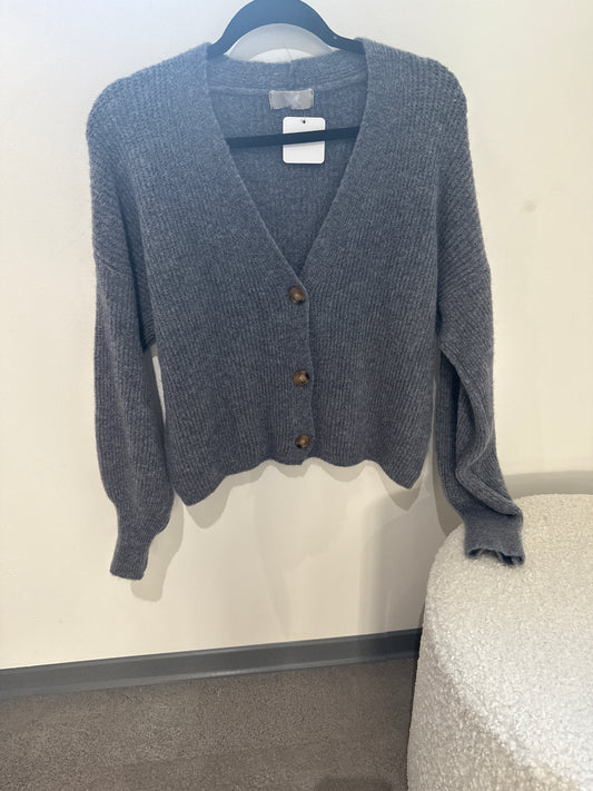 Cardigan grau -151-