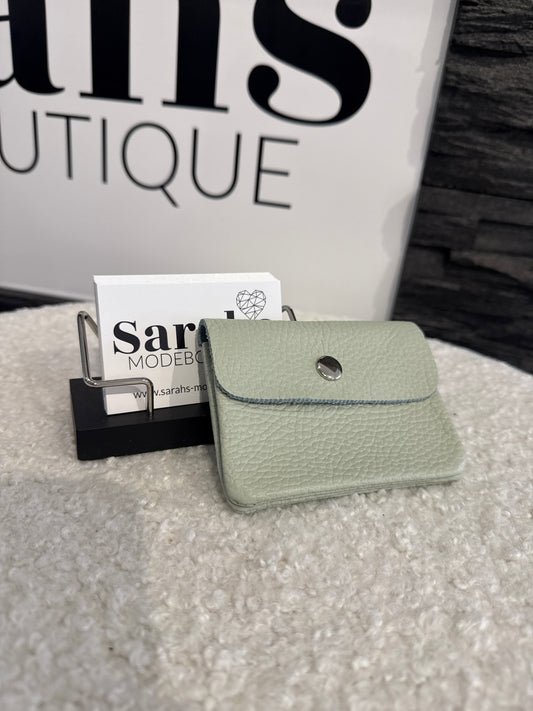Portmonee mint/grau - Sarahs Modeboutique