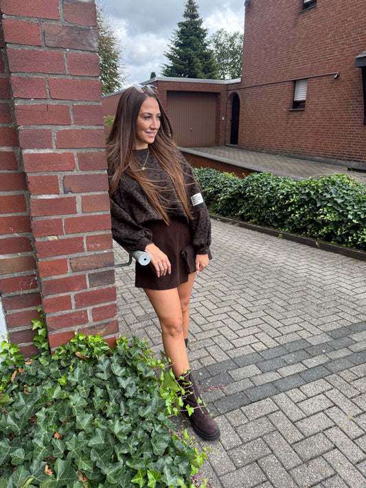 LEO PULLOVER -4557- DUNKEL
