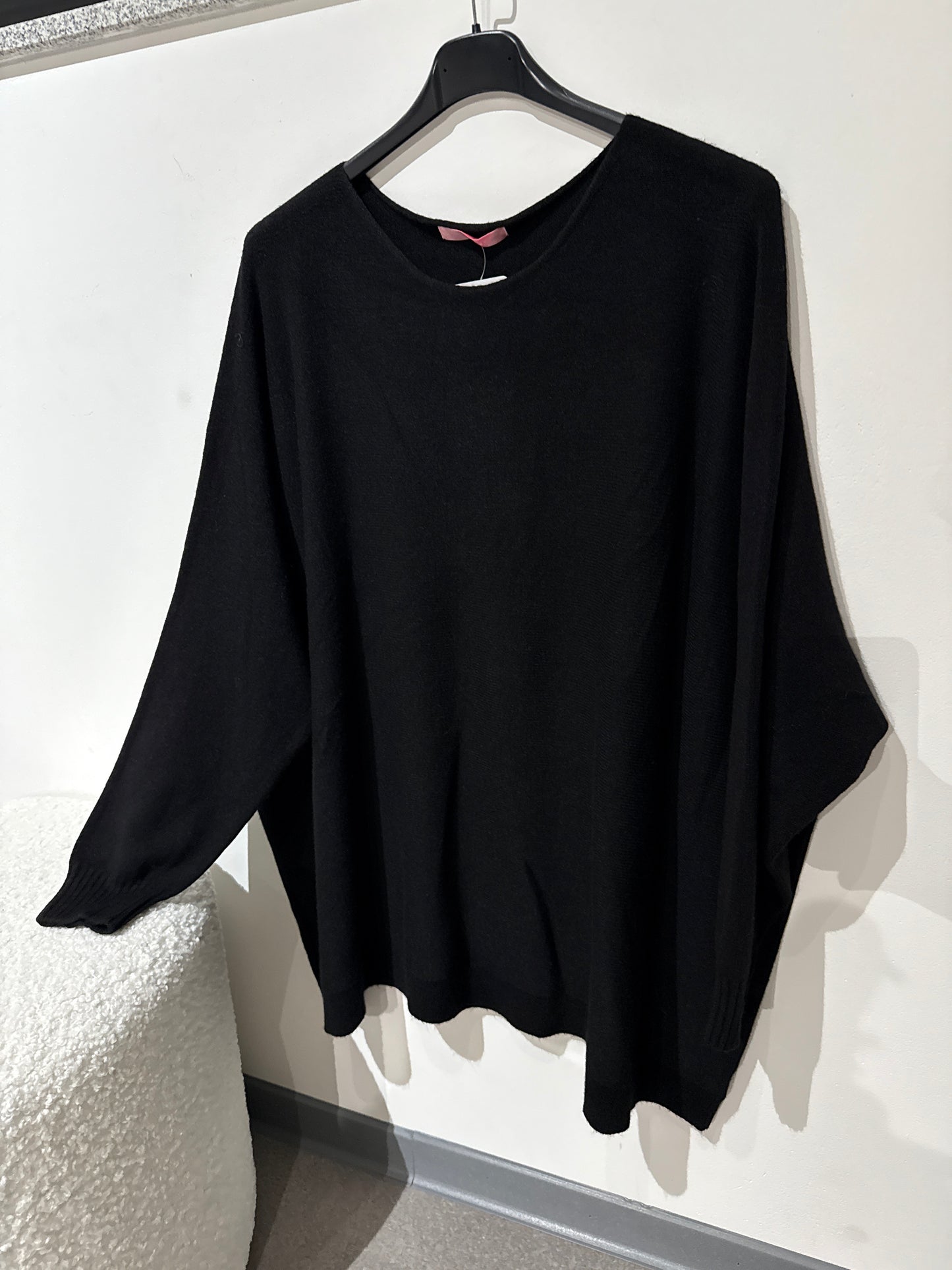 Pulli overzise -7550- schwarz
