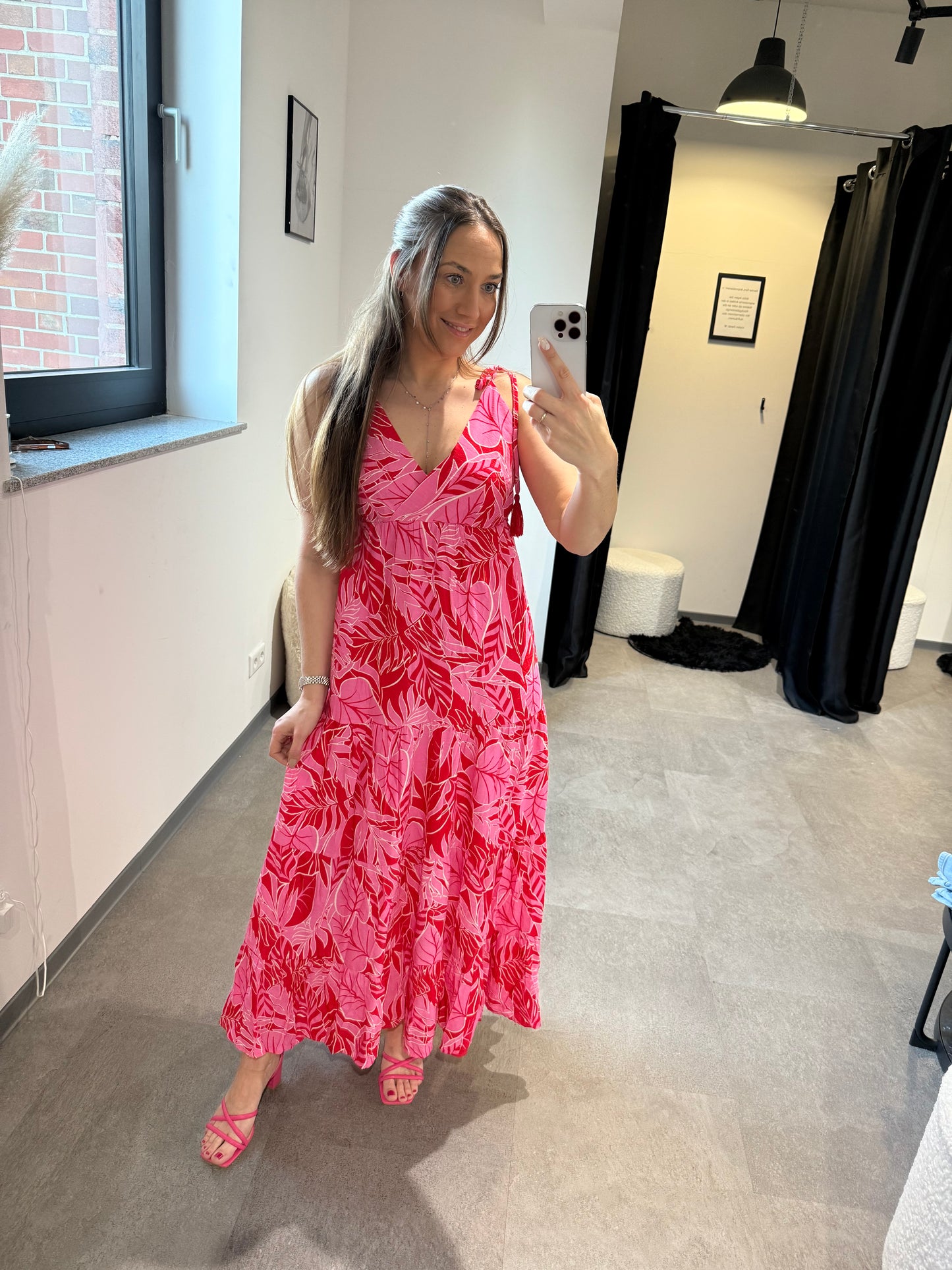 SOMMERKLEID PINK -1466- - Sarahs Modeboutique