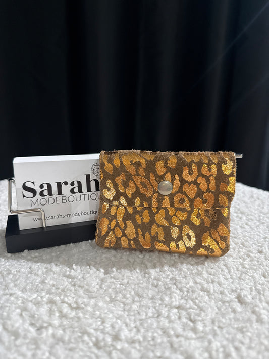 Wildleder Portmonee Leo braun