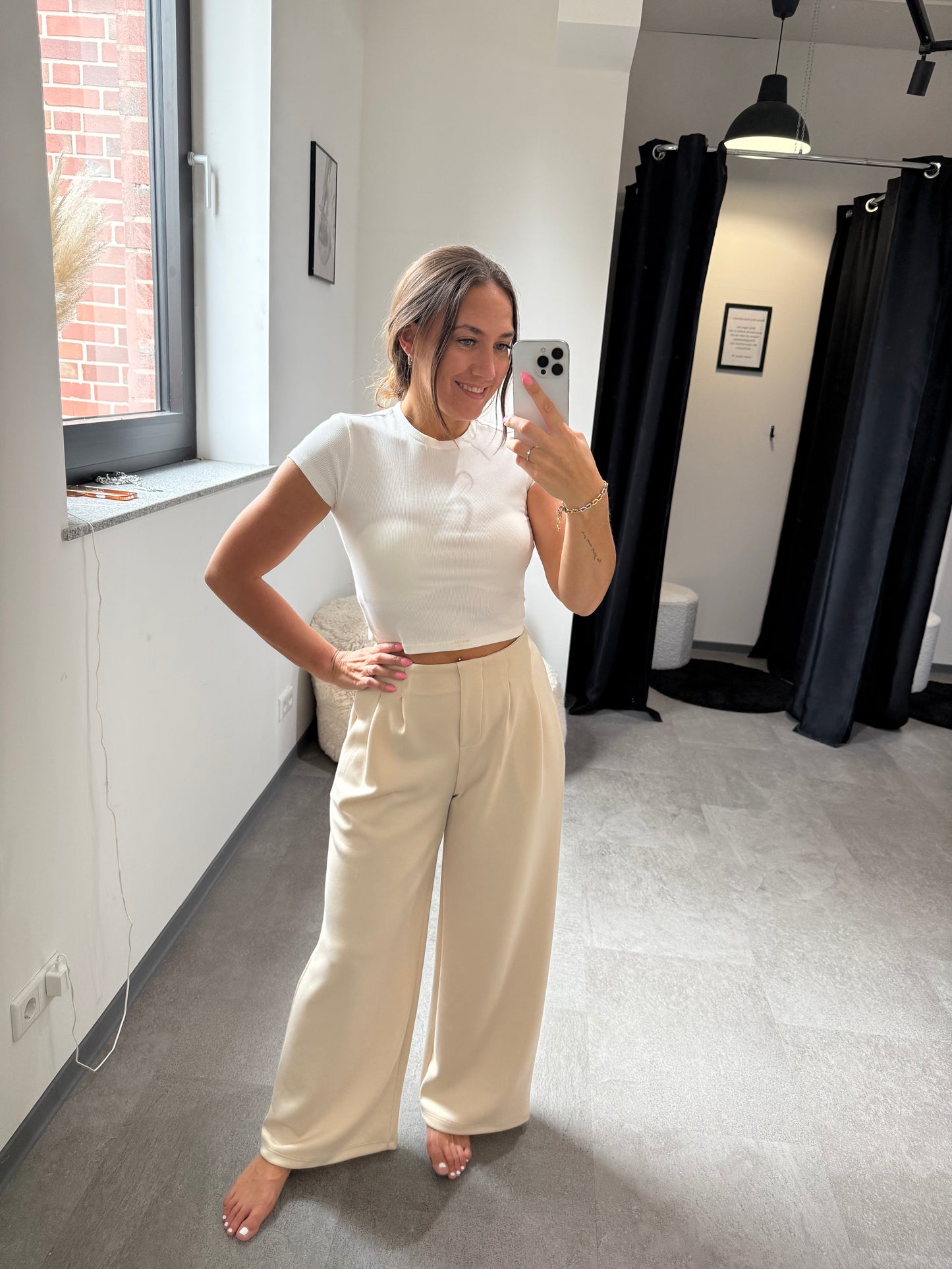 SOFTHOSE -8877- BEIGE