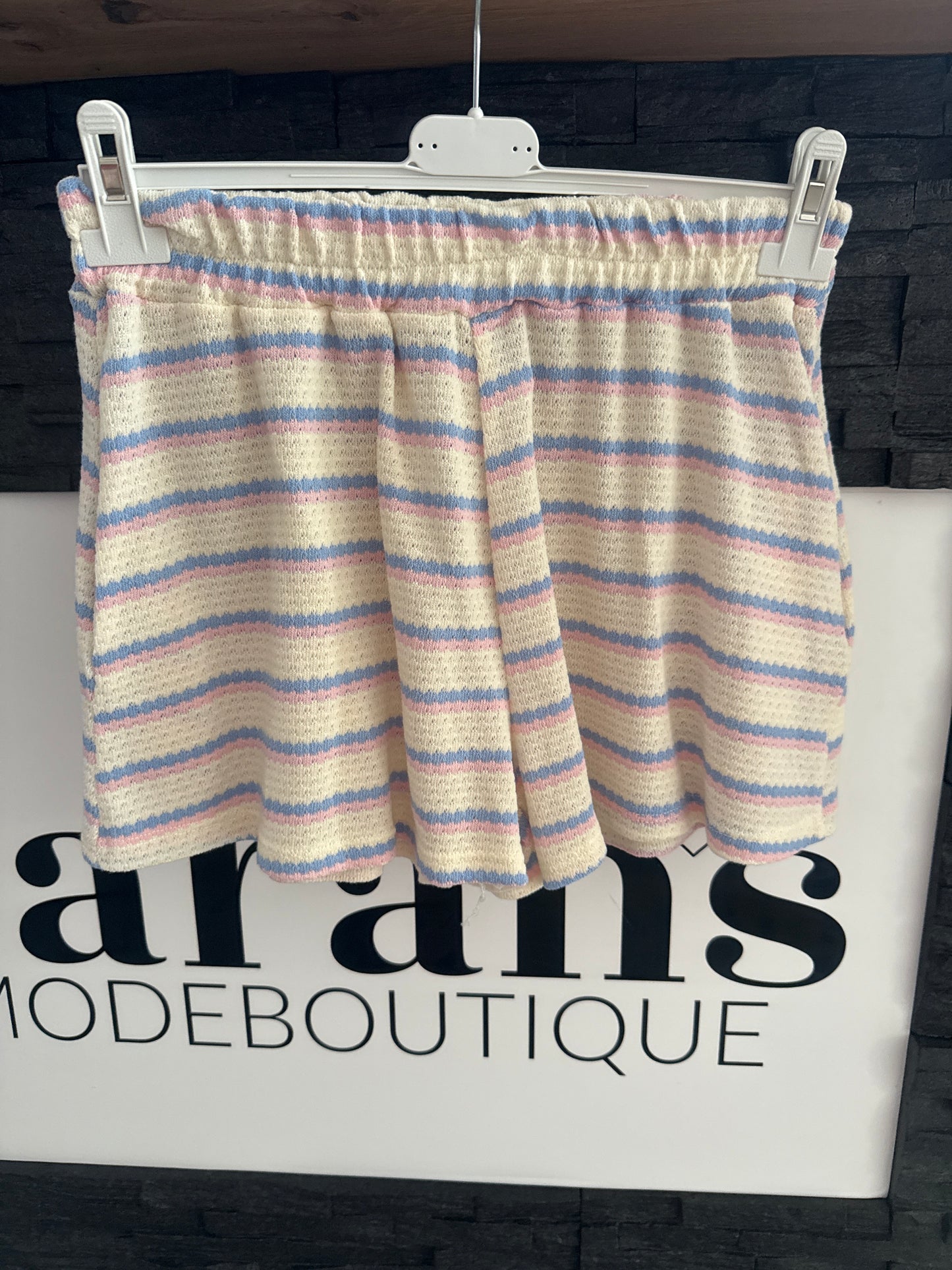 NEON SHORTS -5564- ROSA/BLAU