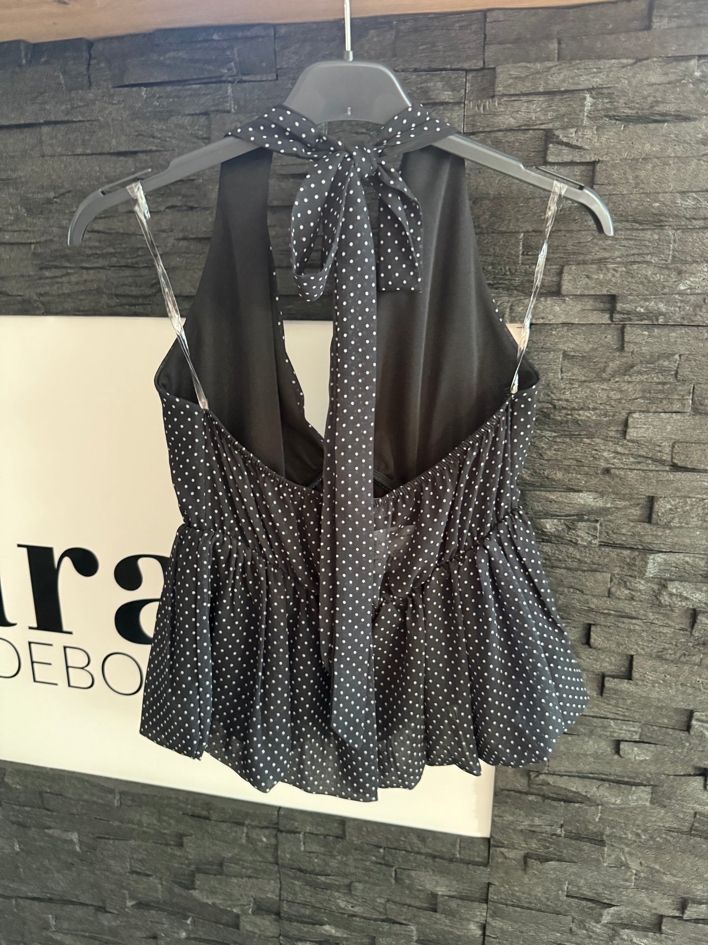 TOP -1270- SCHWARZ - Sarahs Modeboutique