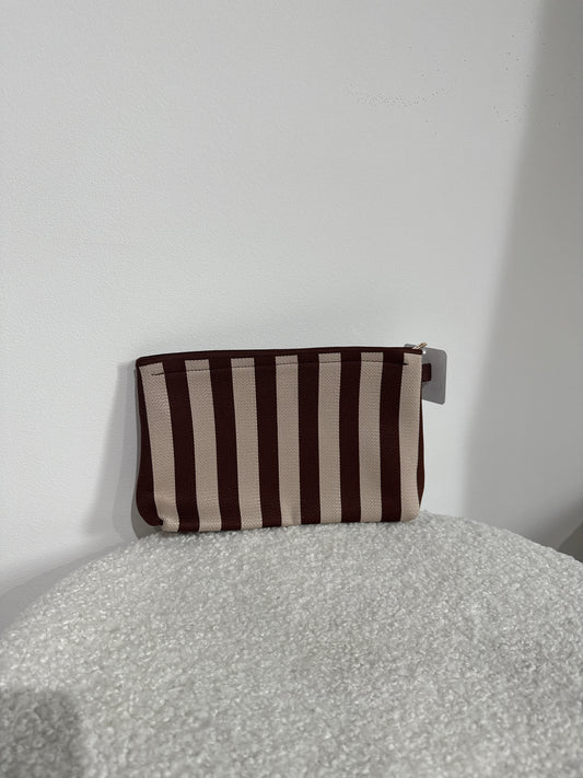 Kulturtasche klein -braun-