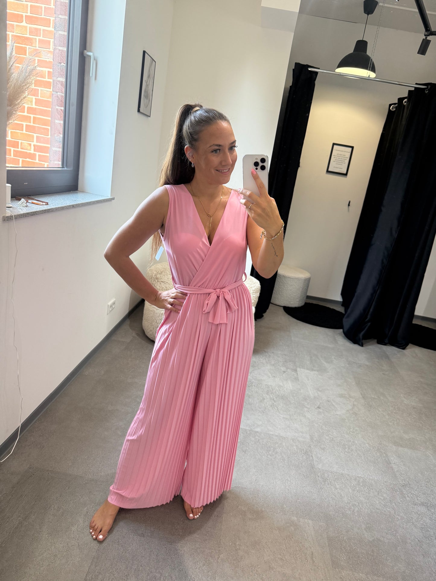 JUMPSUIT BASIC -2229- ROSA - Sarahs Modeboutique