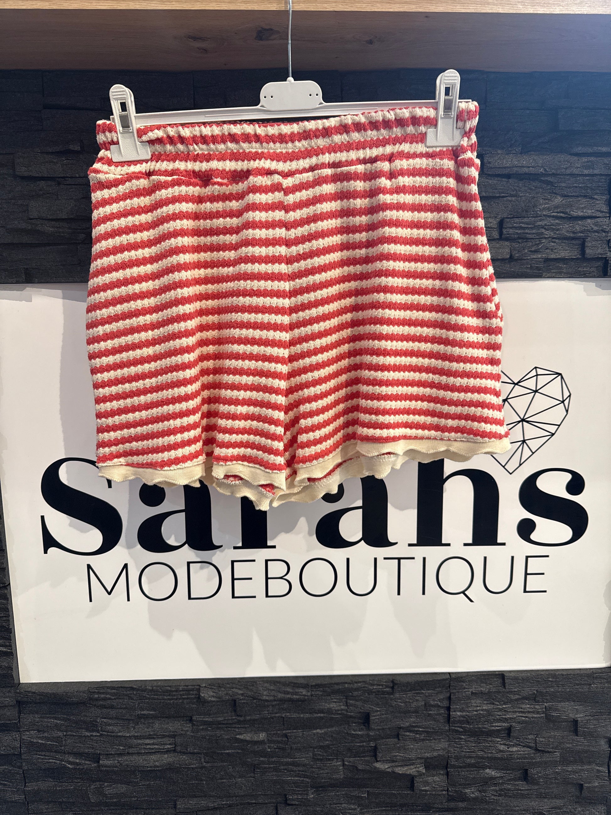 HOSE -4666- ORANGE/ROT - Sarahs Modeboutique