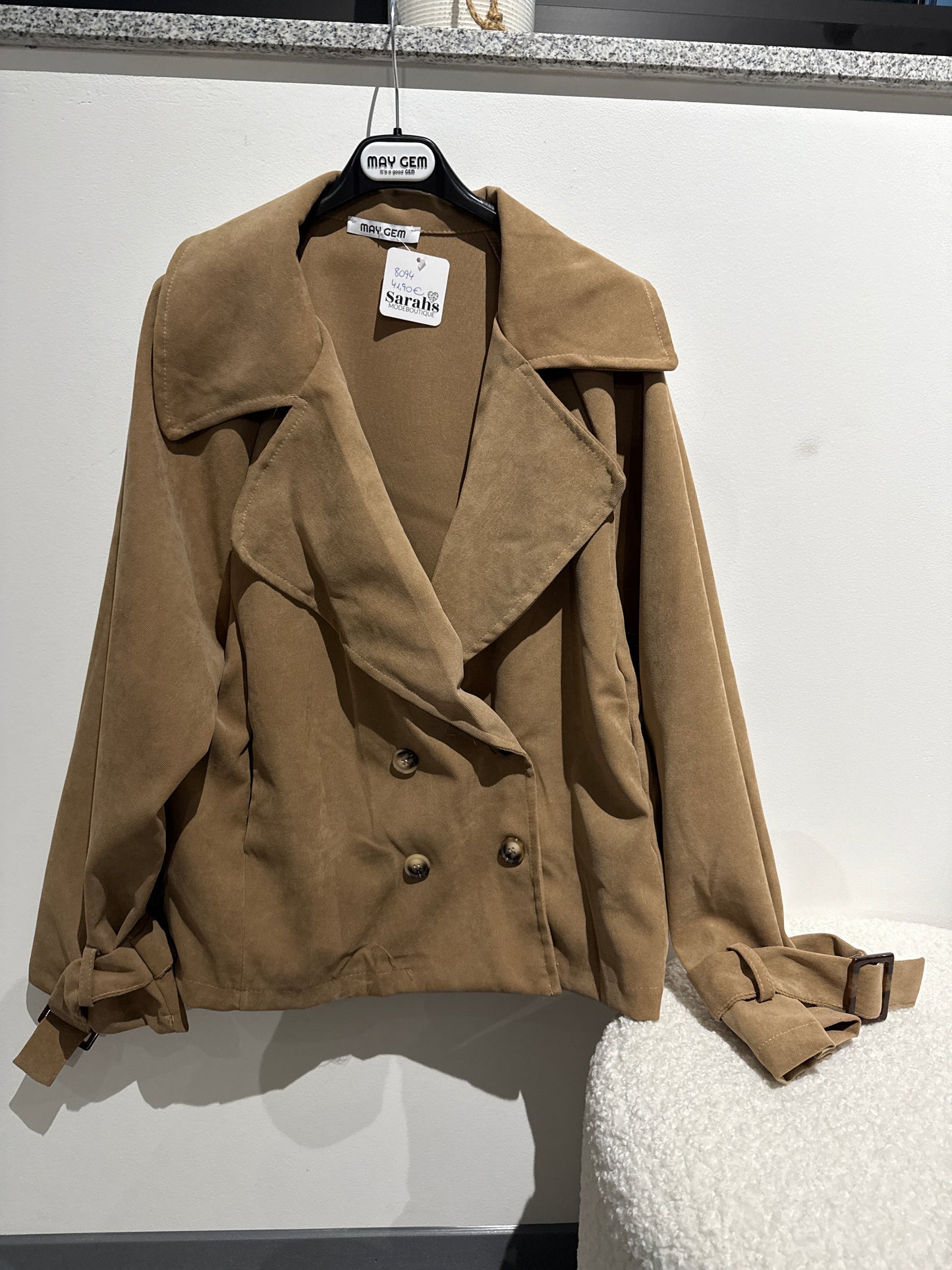 Jacke -8094- beige