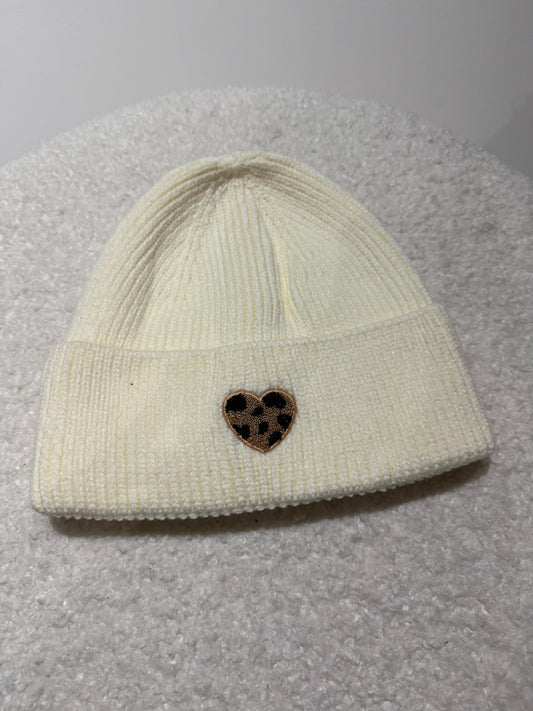 Mütze Leoherz -7543- Creme
