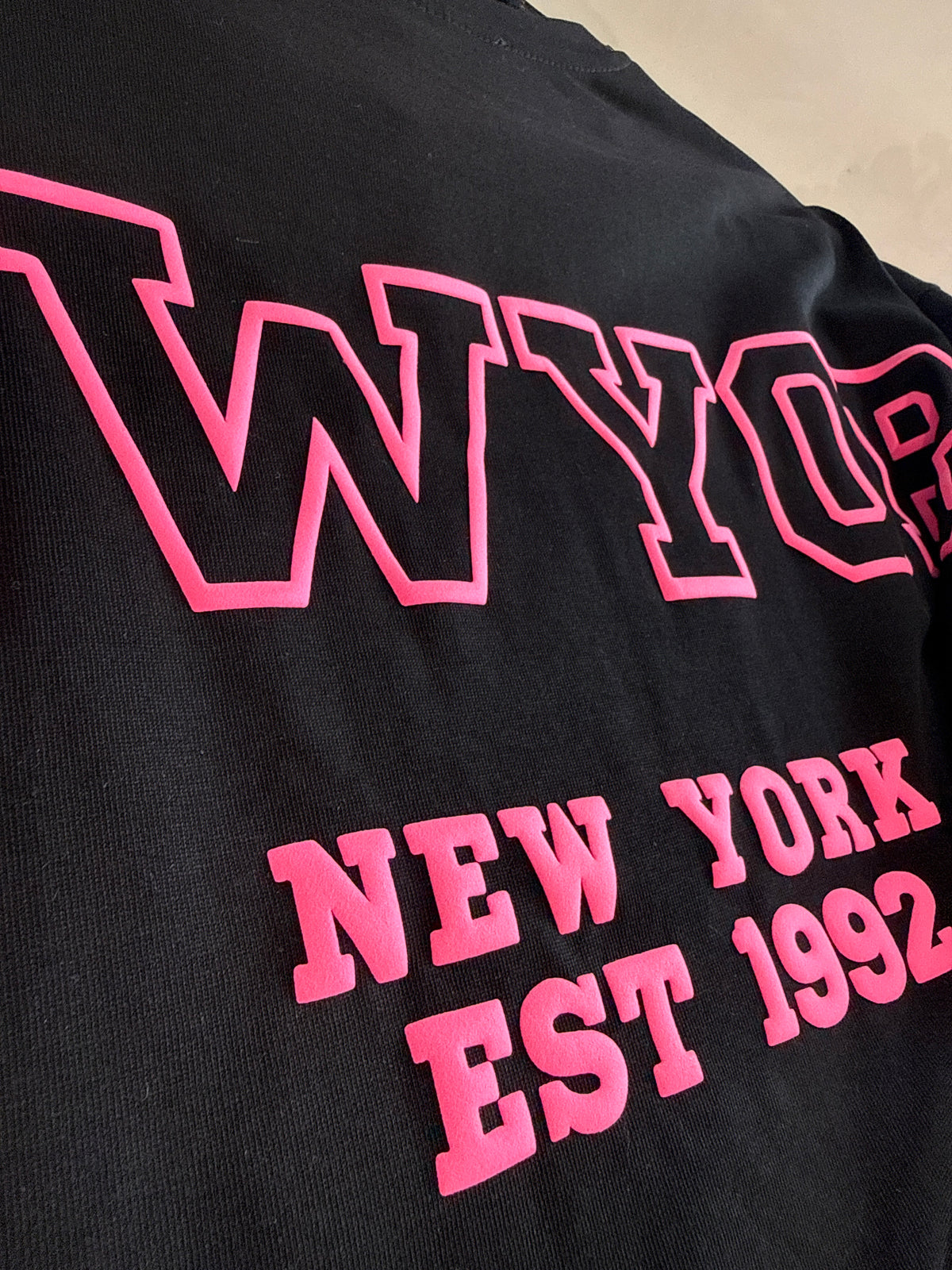 SWEATSHIRT NEW YORK -6002- SCHWARZ