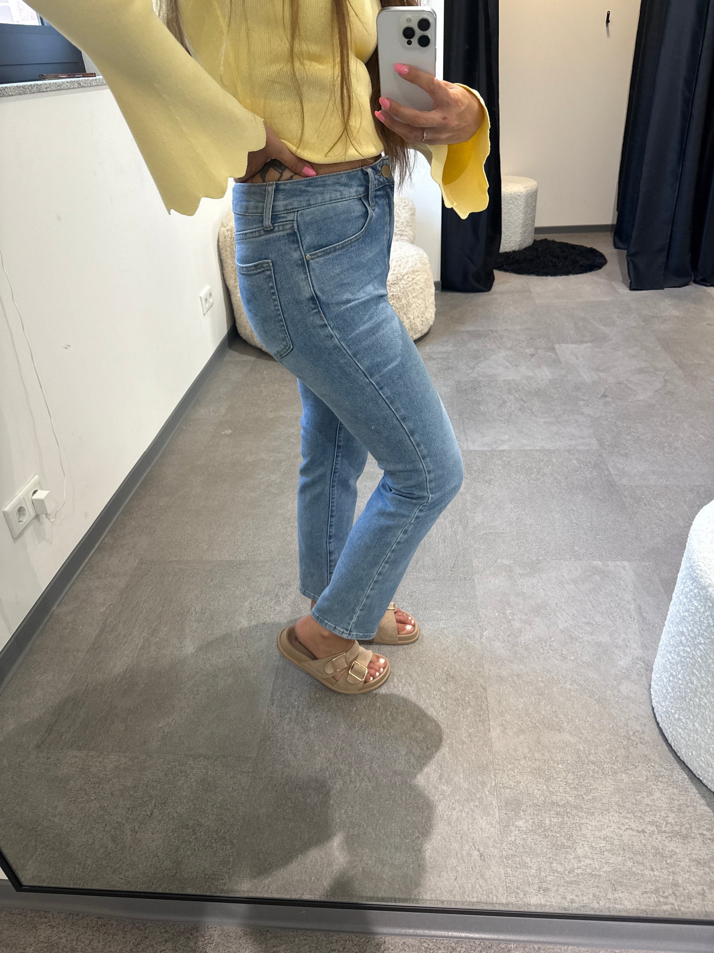 Mom Jeans (Long) Redial -6790- - Sarahs Modeboutique