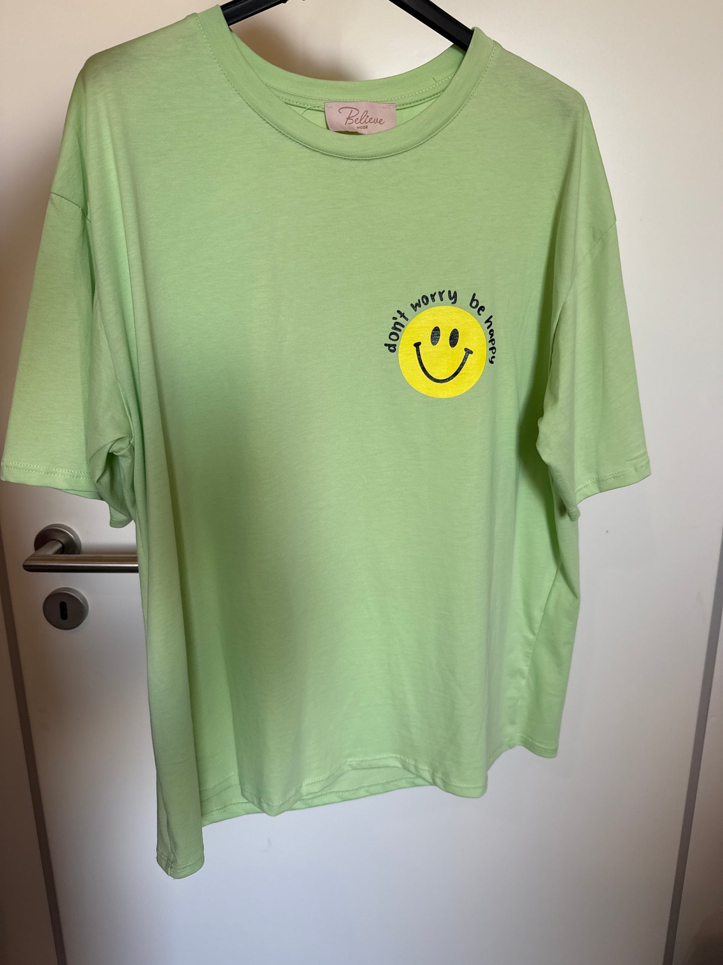 SHIRT SMILEY -4566- MINT