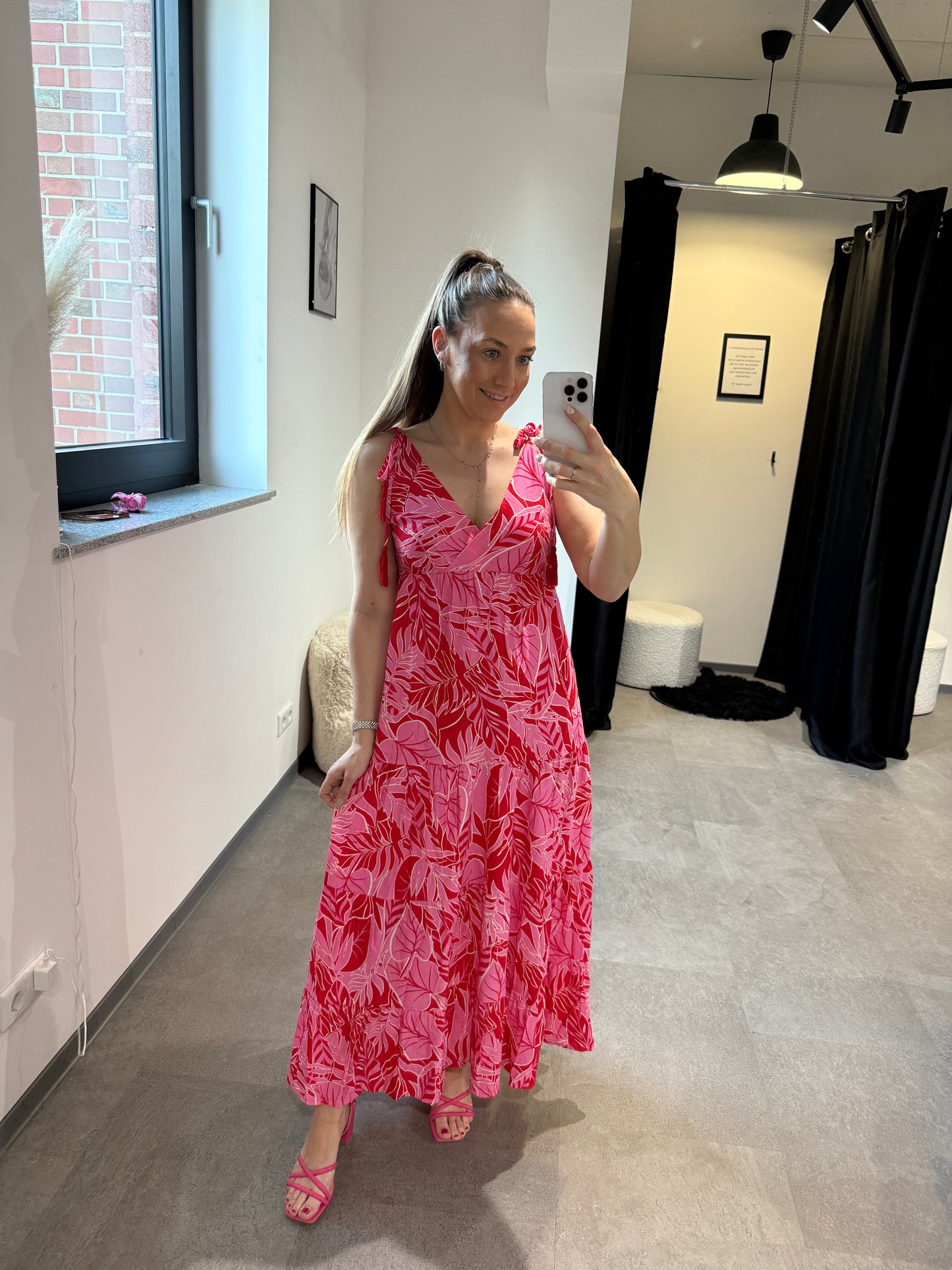 SOMMERKLEID PINK -1466- - Sarahs Modeboutique
