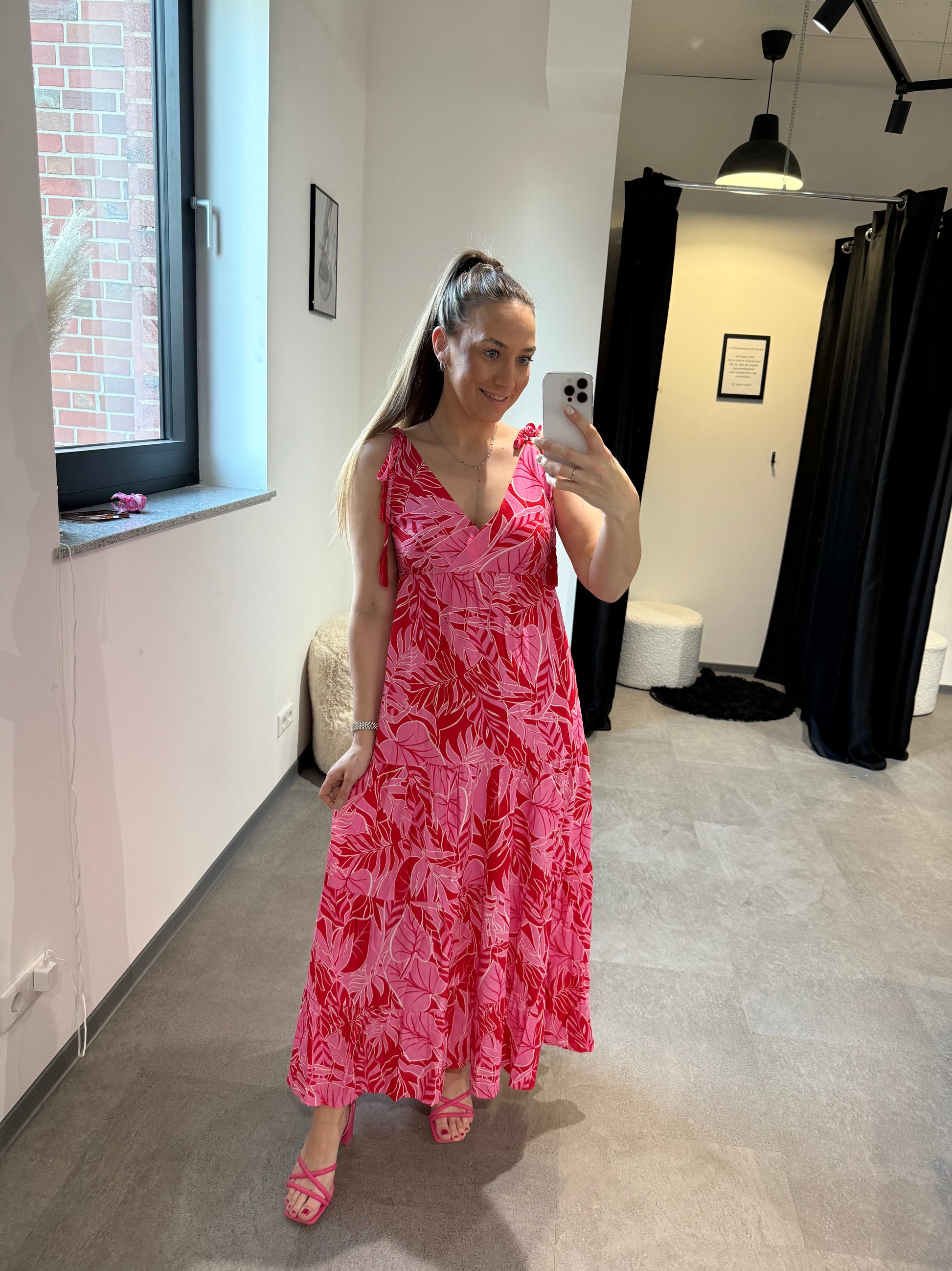 SOMMERKLEID PINK -1466- - Sarahs Modeboutique