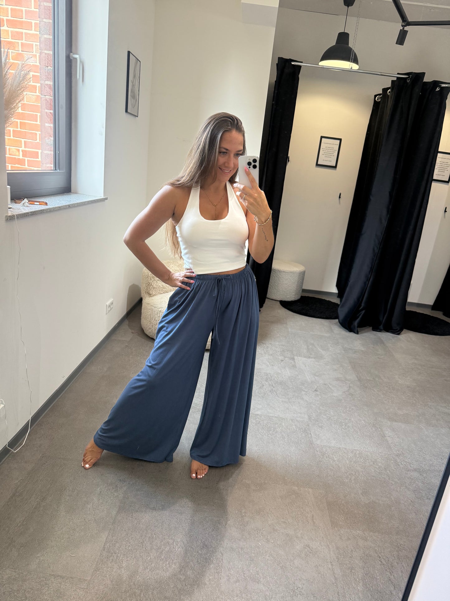 HOSE -1268- blau