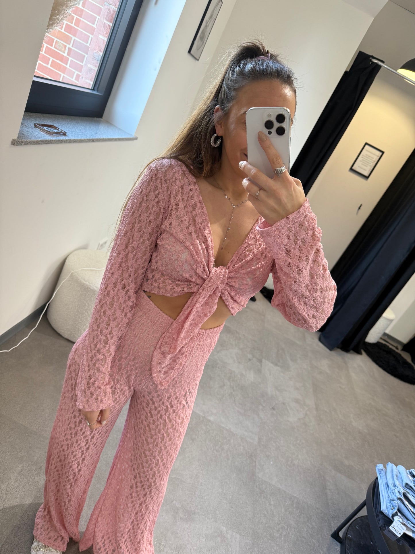 Hose -1414- Rosa - Sarahs Modeboutique