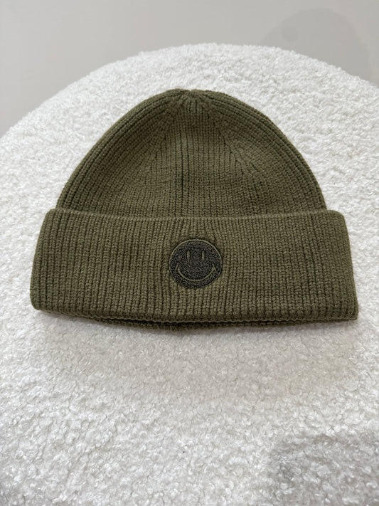 Mütze -1579- Smiley Khaki