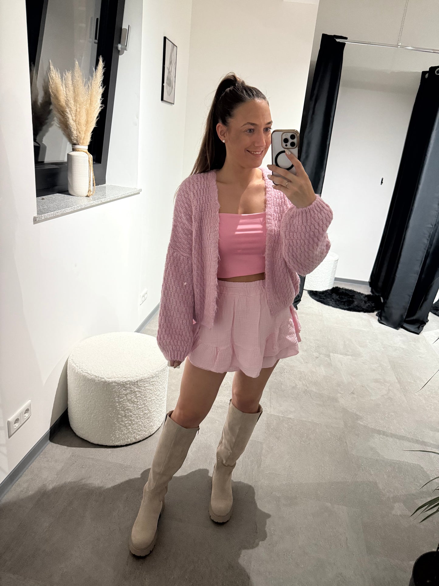 Strickkacke -5439- rosa
