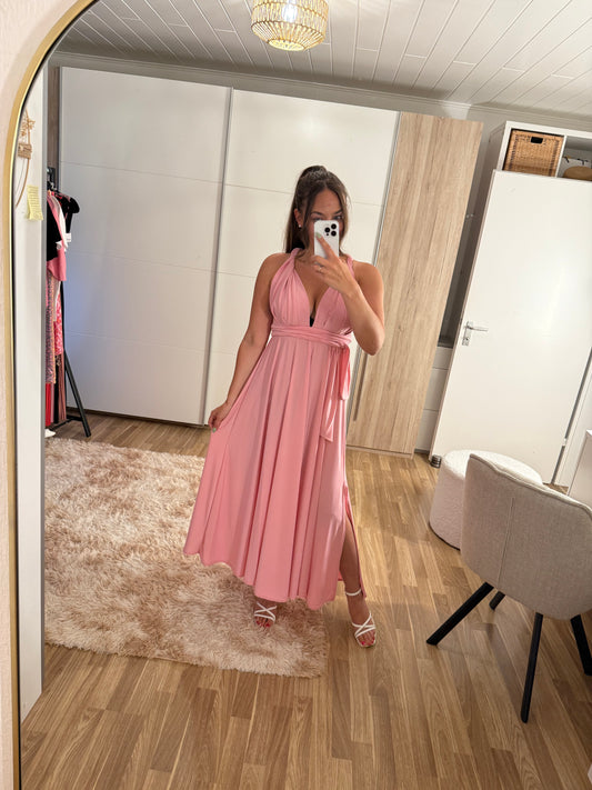 Wickelkleid -1525- rosa