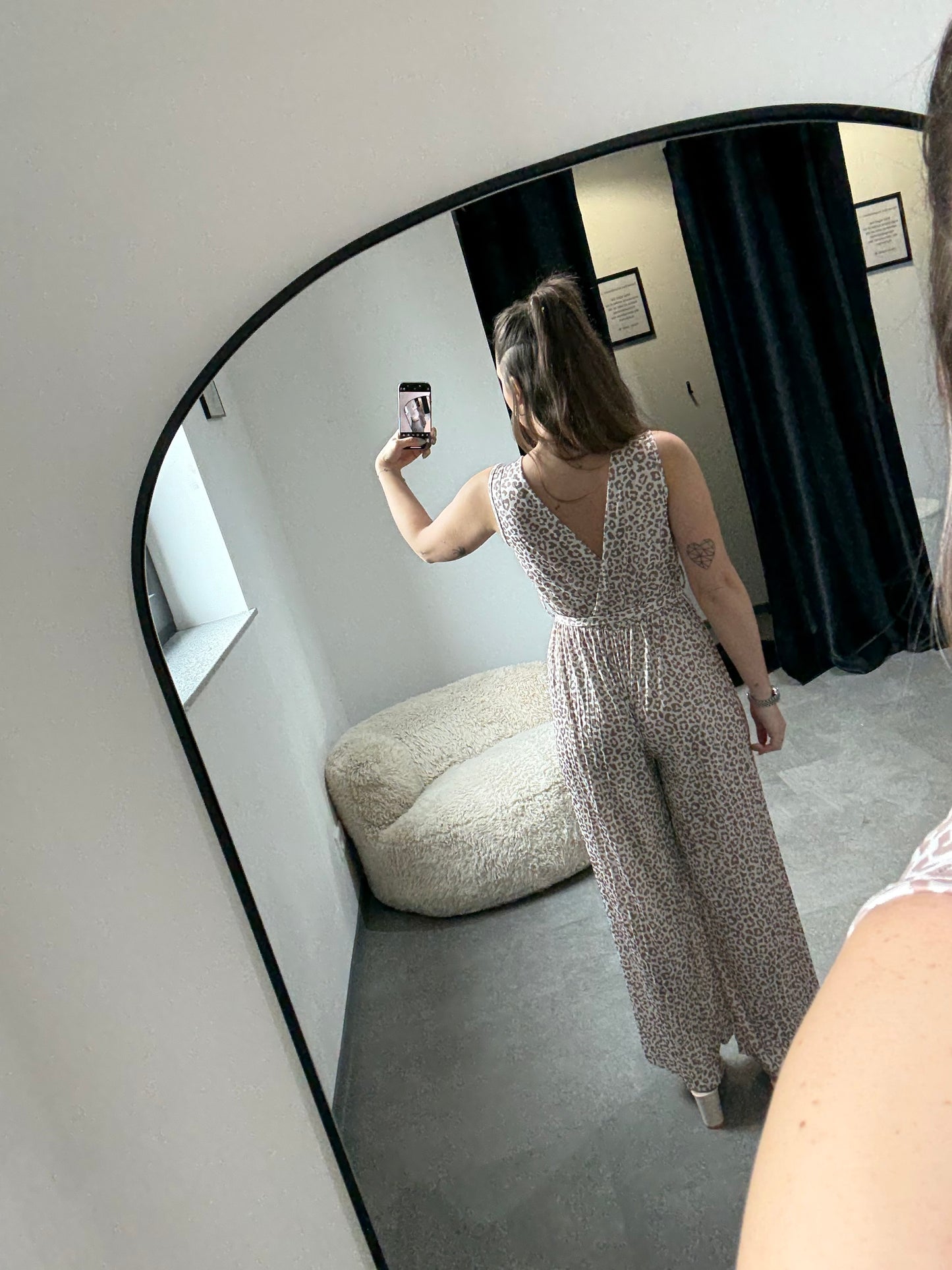 LEOPARD JUMPSUIT BEIGE -1666- - Sarahs Modeboutique