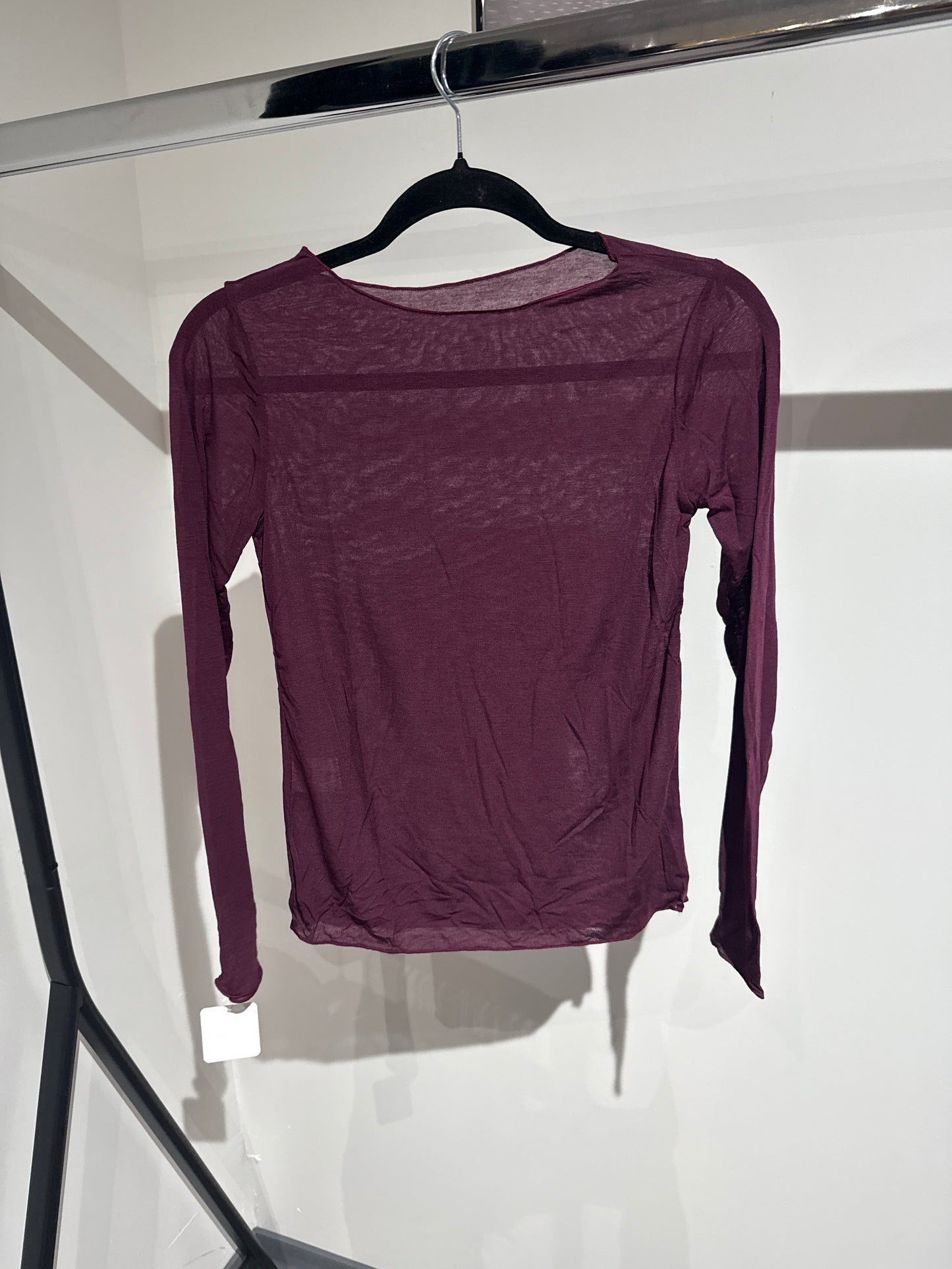 Basicshirt -1780- lila/beere