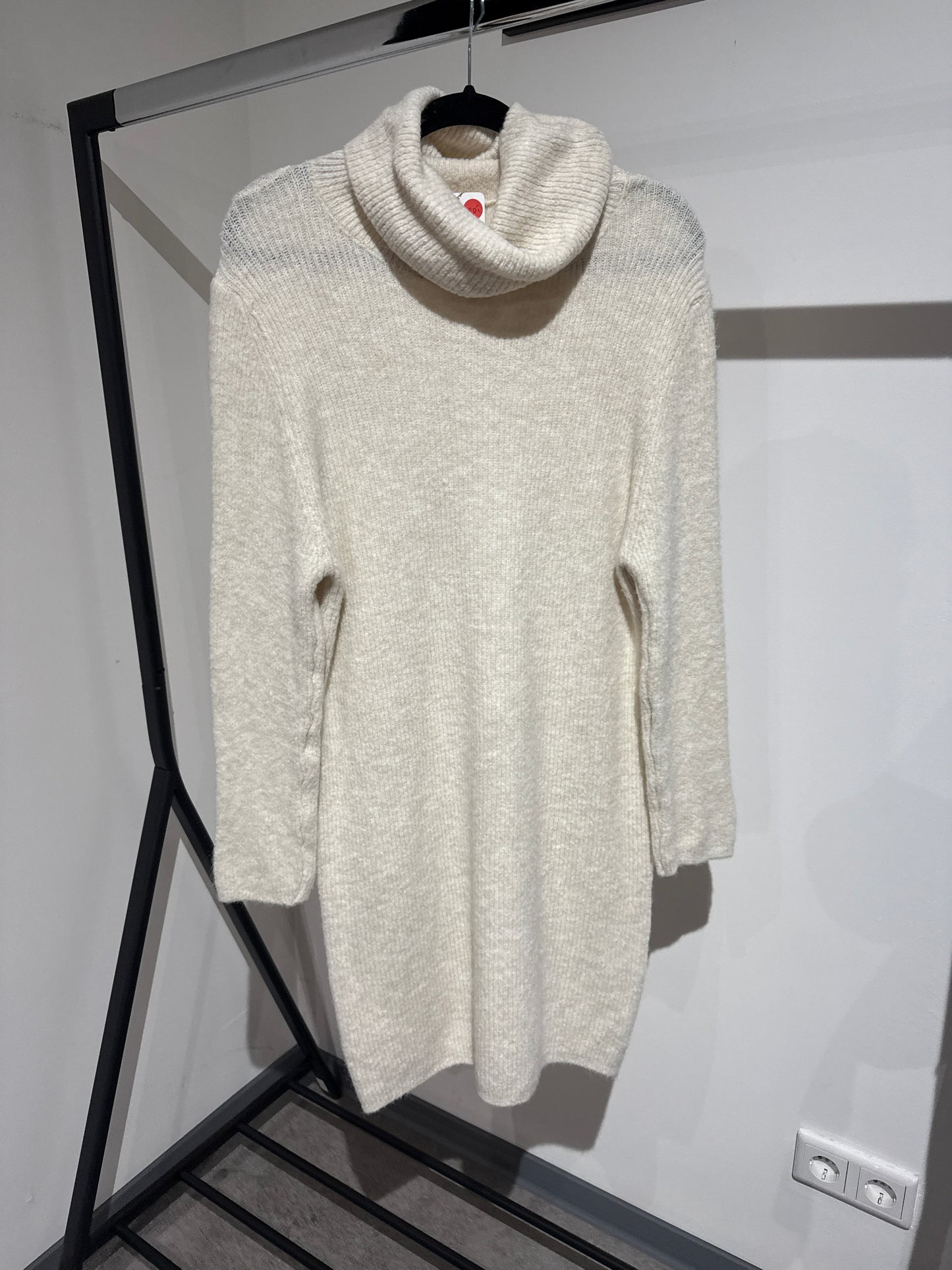 Pullikleid -1646- Creme - Sarahs Modeboutique