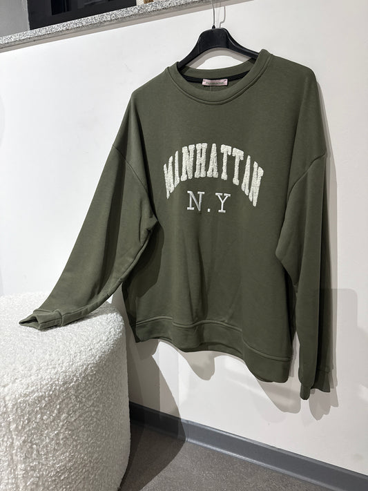 Pulli Manhattan -7553- Khaki