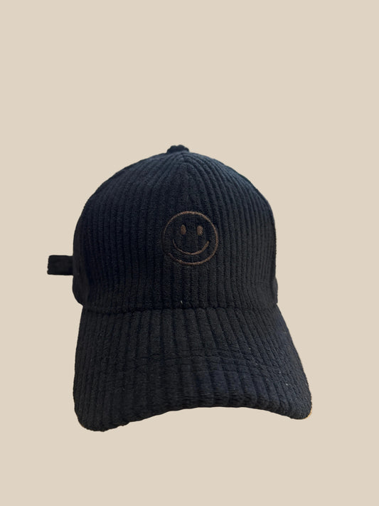 CAP CORD -2279- SCHWARZ - Sarahs Modeboutique